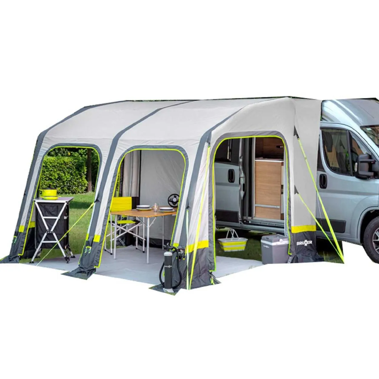 Demon 390 veranda autoportante camper gonfiabile Brunner