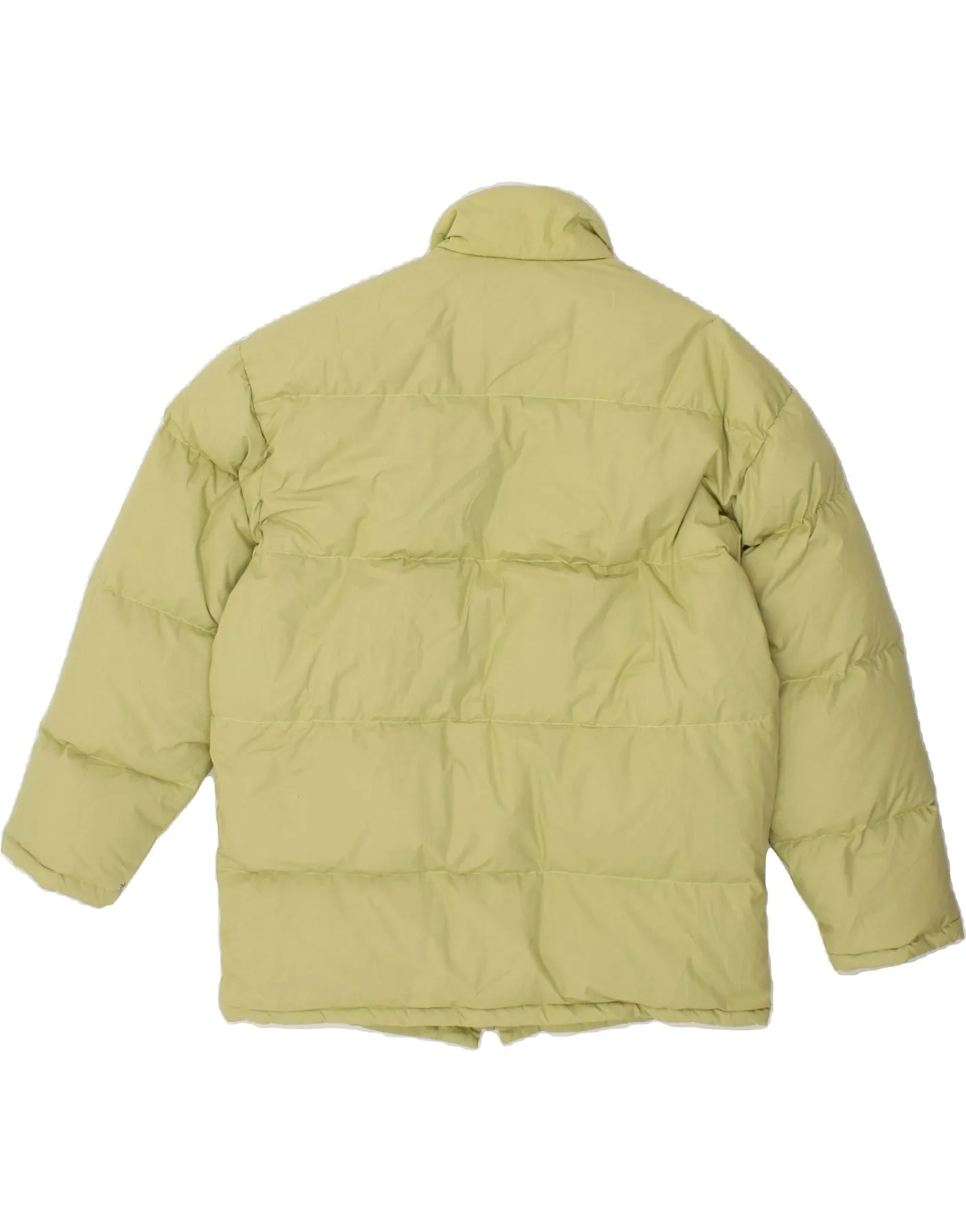 DIADORA Mens Padded Jacket UK 38 Medium Green Polyester