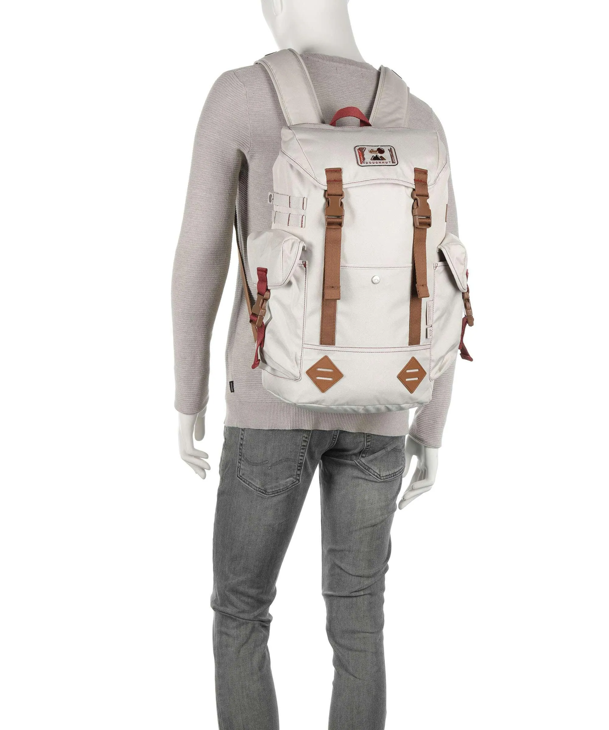 Doughnut Dreamwalker Grounder Zaino 15″ poliestere riciclato beige  