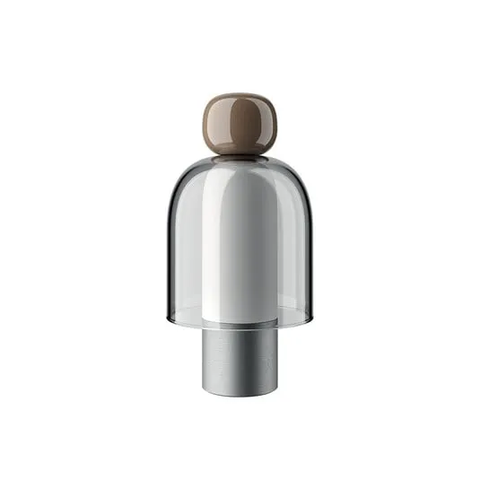 Easy Peasy ToGo Lampada da Tavolo Castagno/Grigio/Palladium - Lodes | Acquista online
