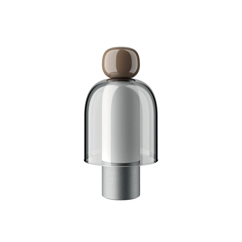Easy Peasy ToGo Lampada da Tavolo Castagno/Grigio/Palladium - Lodes | Acquista online