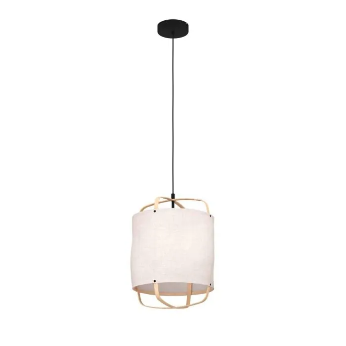 Eglo SURFLEET Lampadario a sospensione Marrone, Nero, 1-Luce