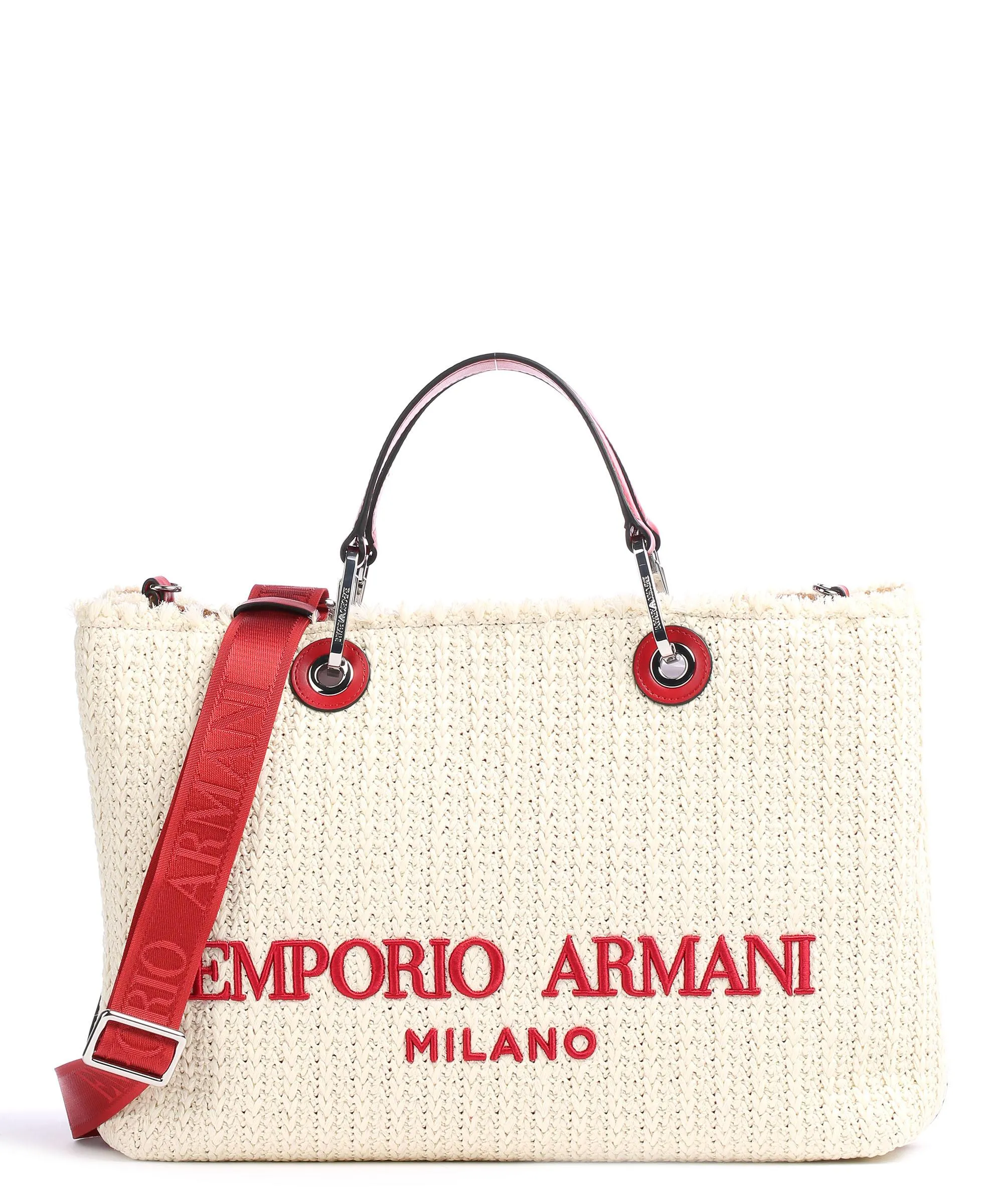  Emporio Armani Borsa a mano libro bianco  