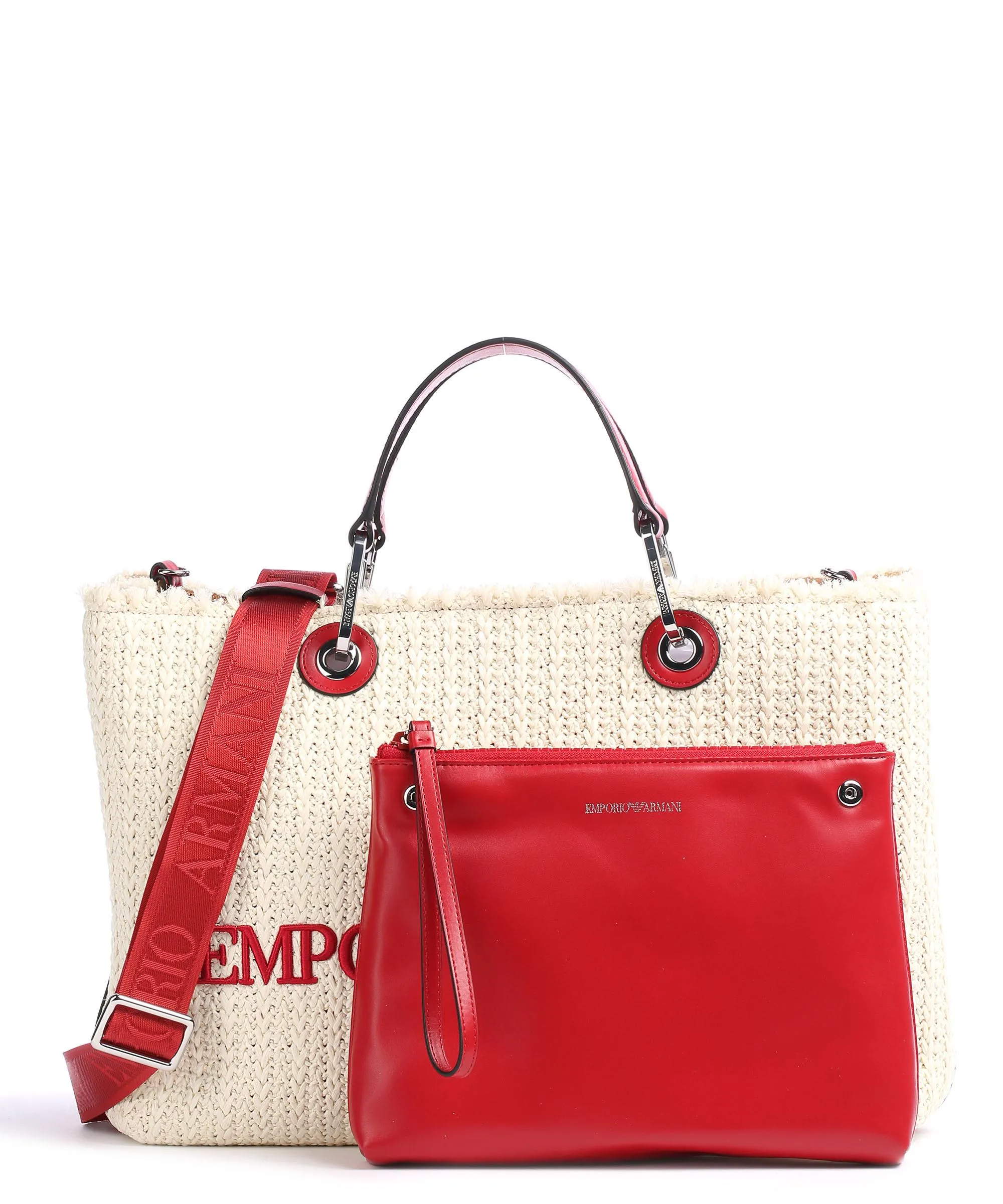  Emporio Armani Borsa a mano libro bianco  