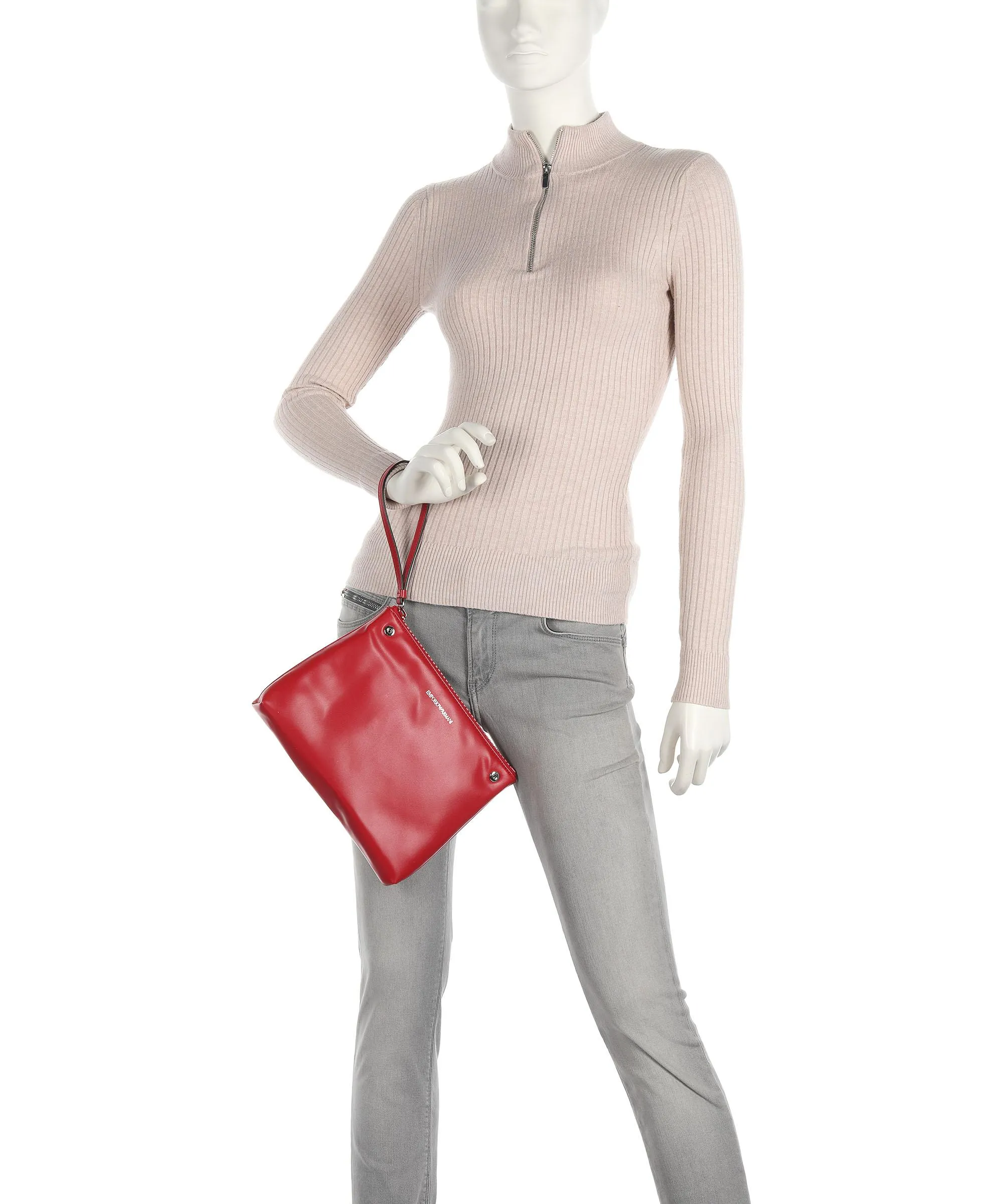  Emporio Armani Borsa a mano libro bianco  