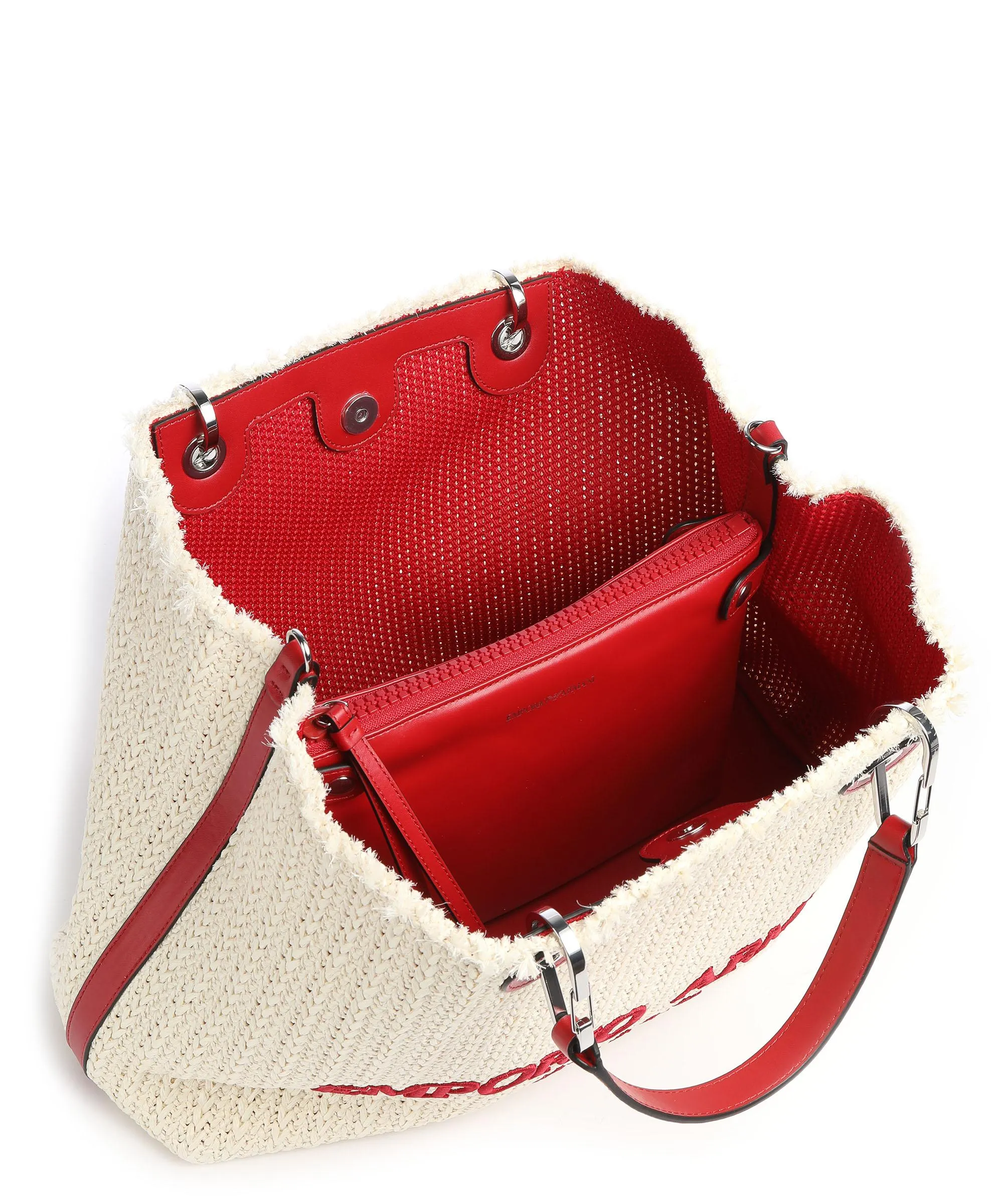  Emporio Armani Borsa a mano libro bianco  