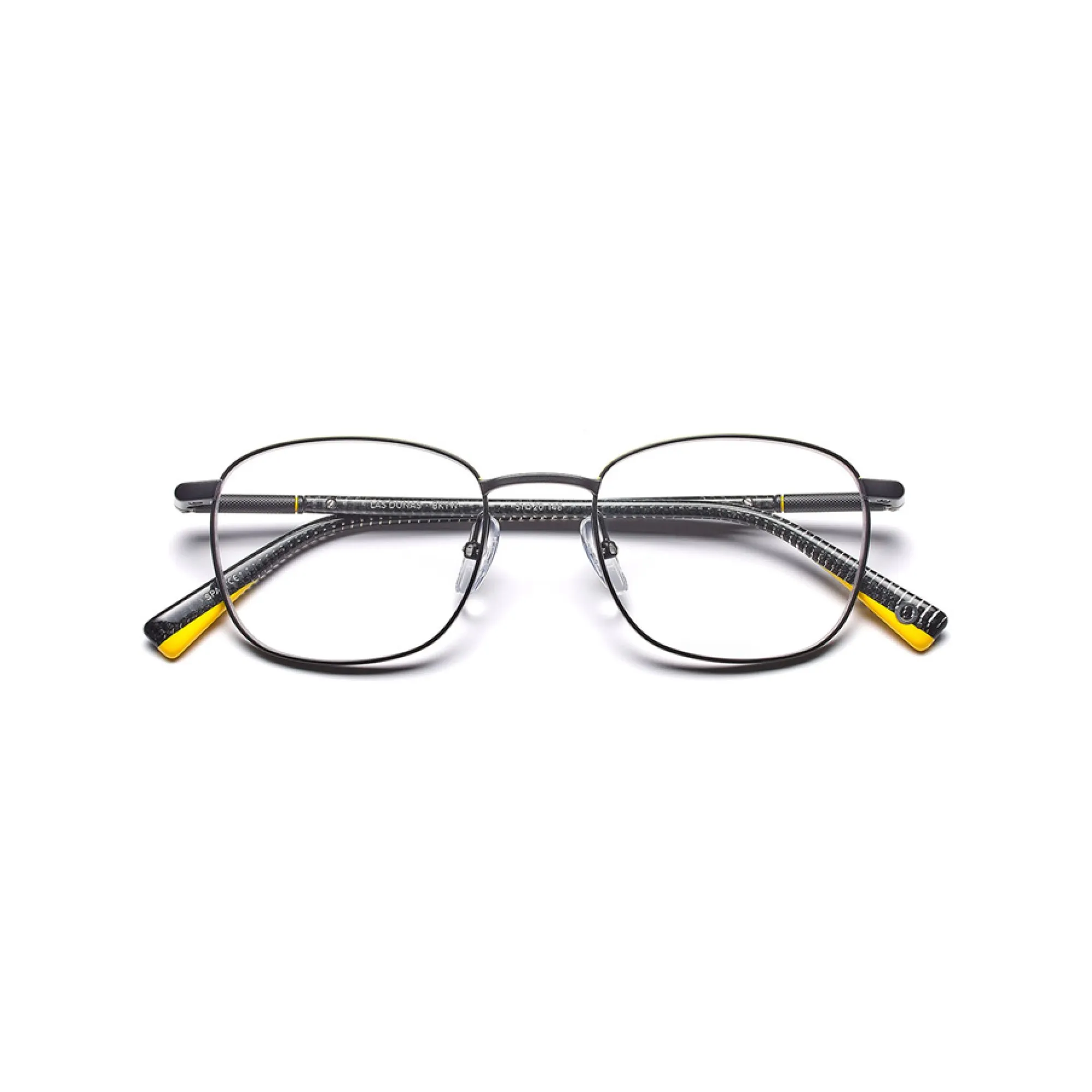   Etnia Barcelona LAS DUNAS - BKYW Nero Giallo | Occhiale Da Vista Uomo 