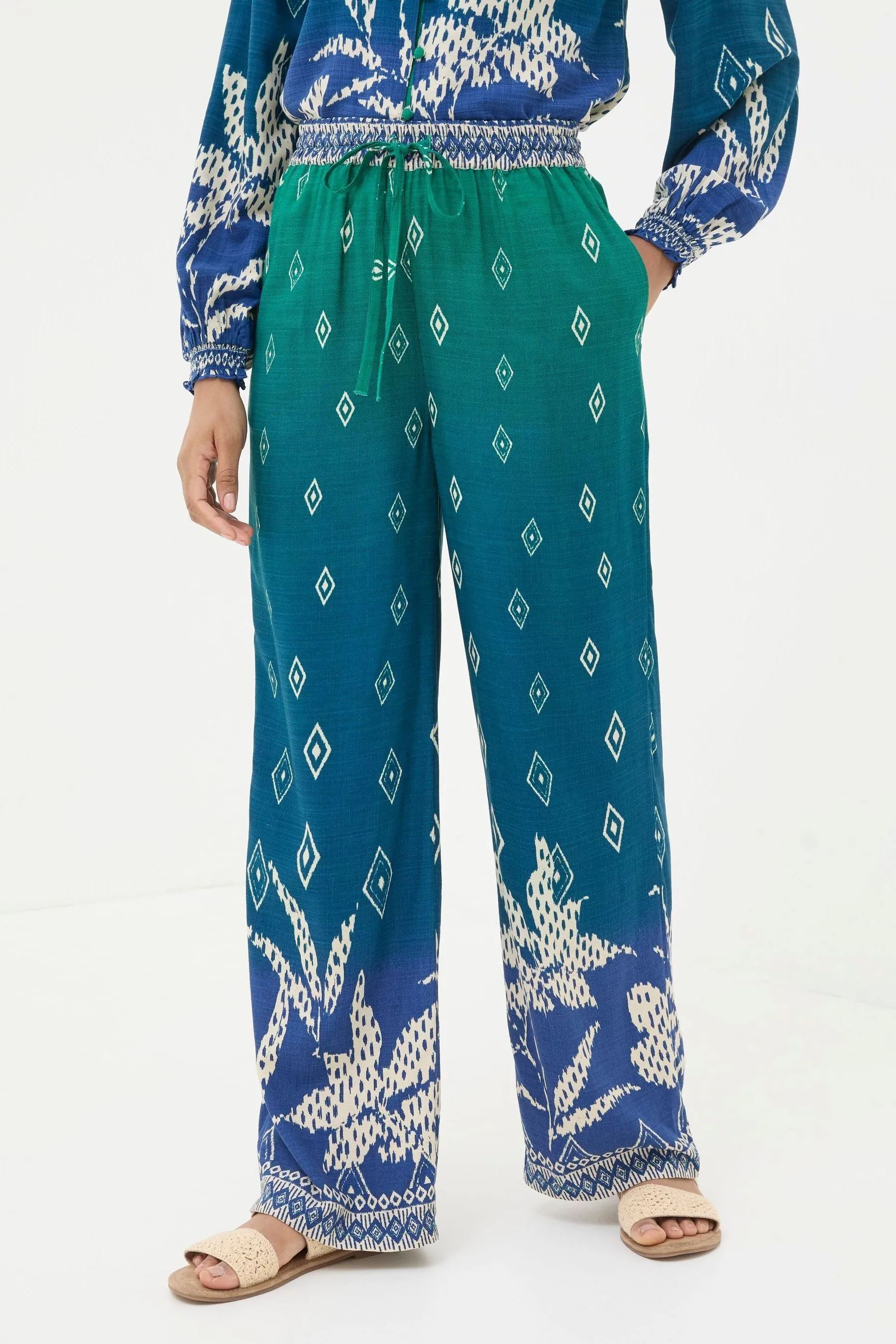 FatFace - Harper - Scarpe con fondo ampio, Pantaloni