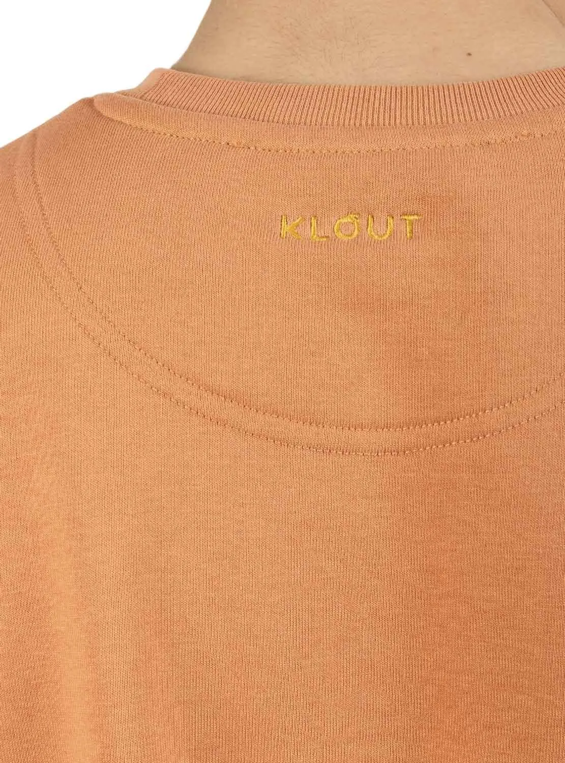 Felpa Basic Klout Camel per Uomo