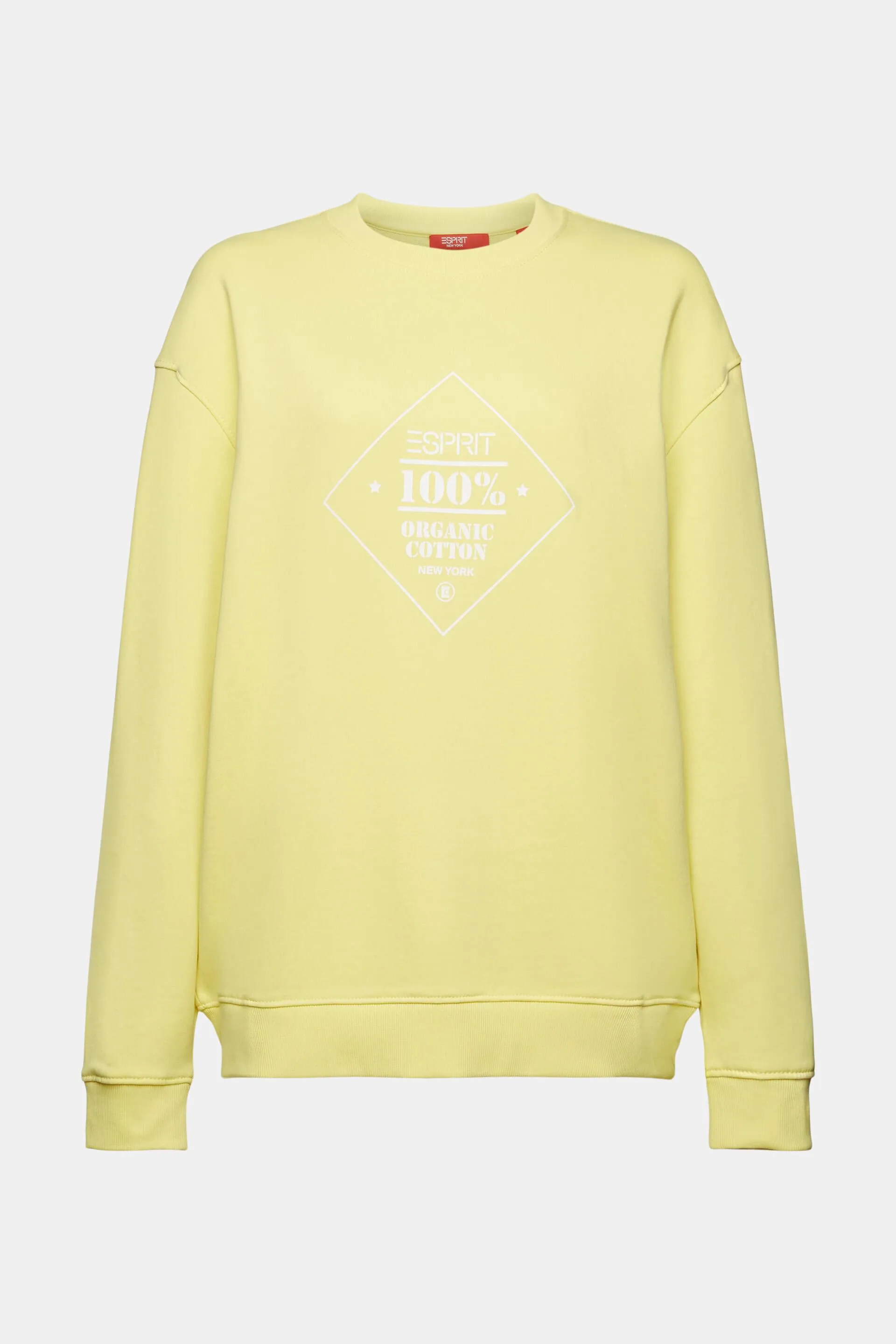 Felpa in cotone con logo