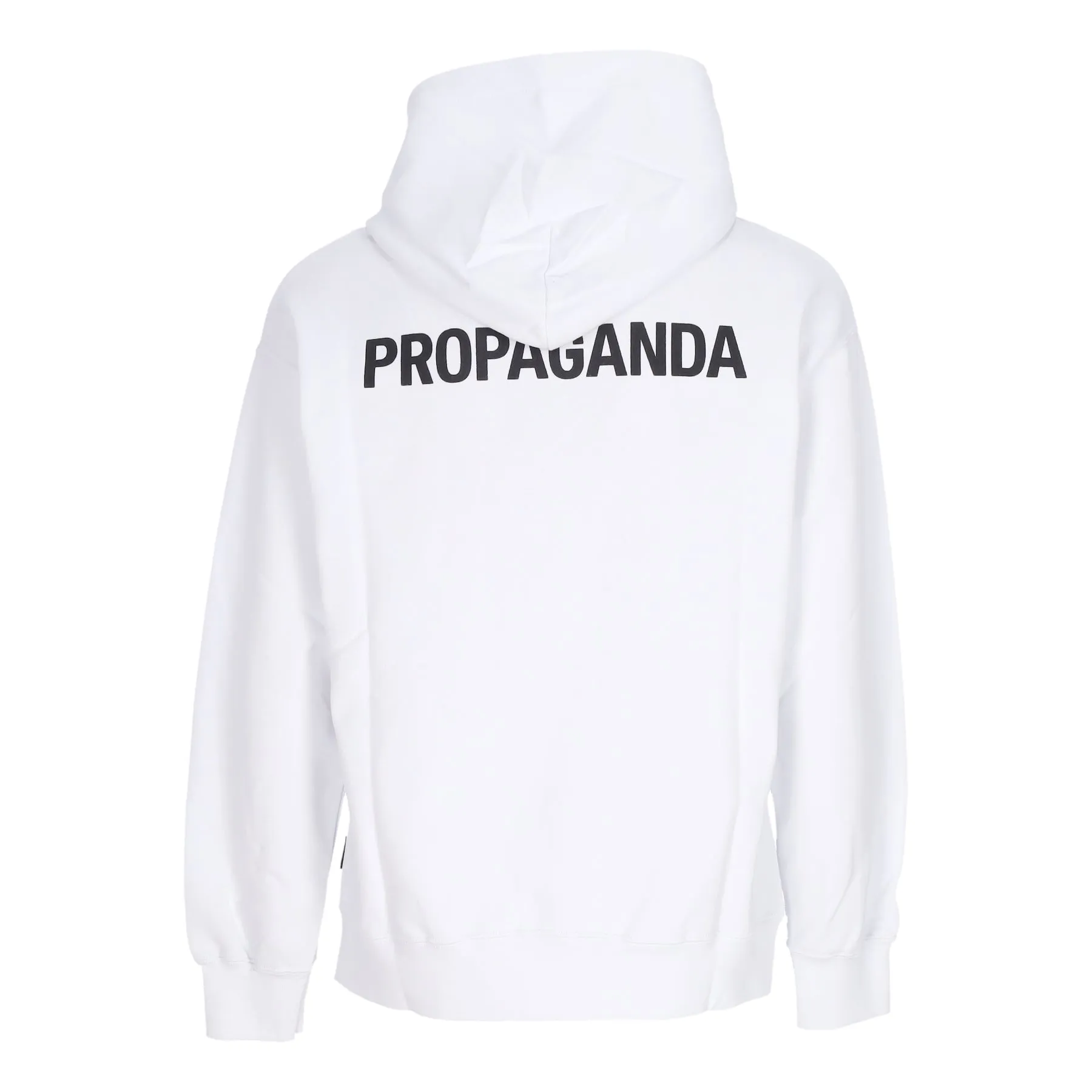 Felpa Leggera Cappuccio Uomo Logo Classic Hoodie White