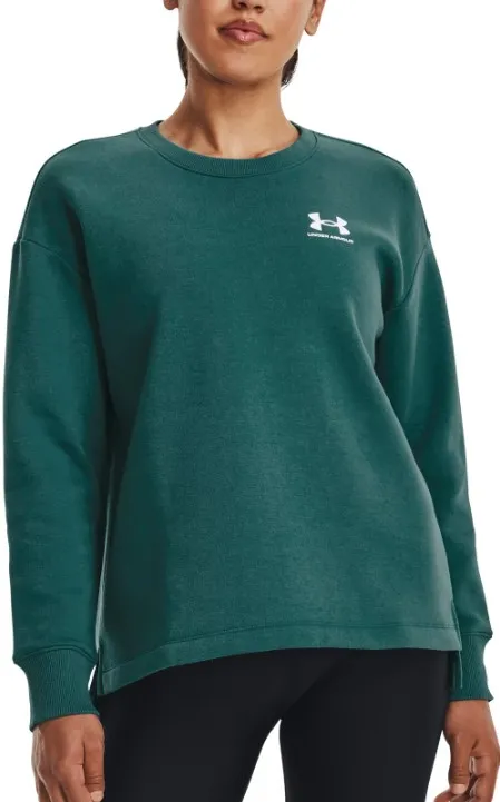 Felpe Under Armour Rival Fleece Oversize Crew-GRN