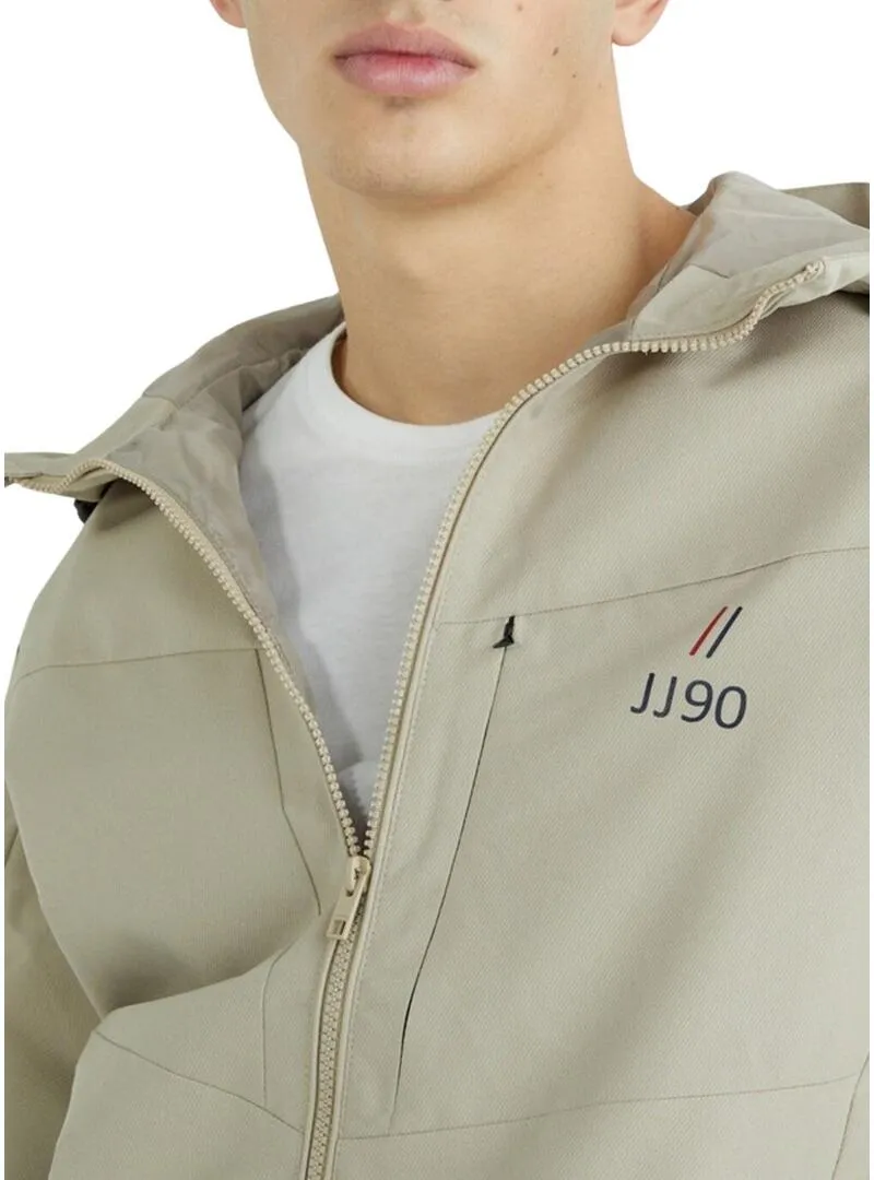 Giacca Jack And Jones Snap Beige per Uomo