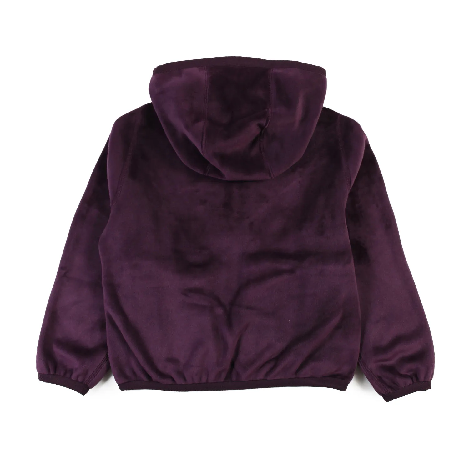 Giacca Lily Velour Polar Double Viola E Beige