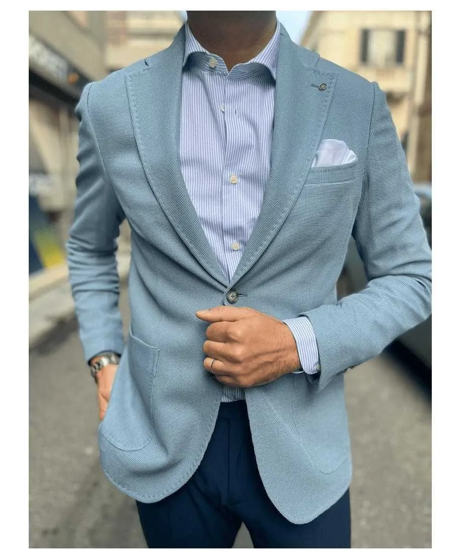 Giacca uomo - Azzurra - Paul Miranda