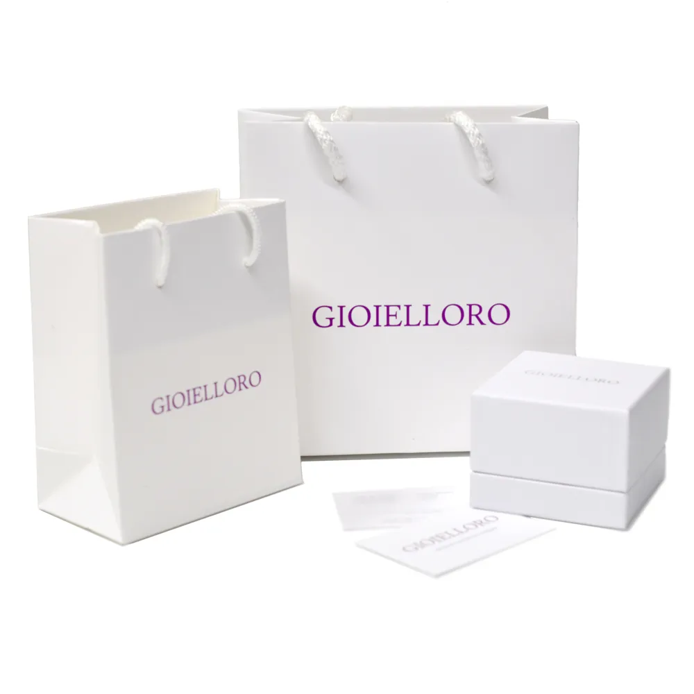 Girocollo catena Veneziana Donna in oro bianco 40 cm media