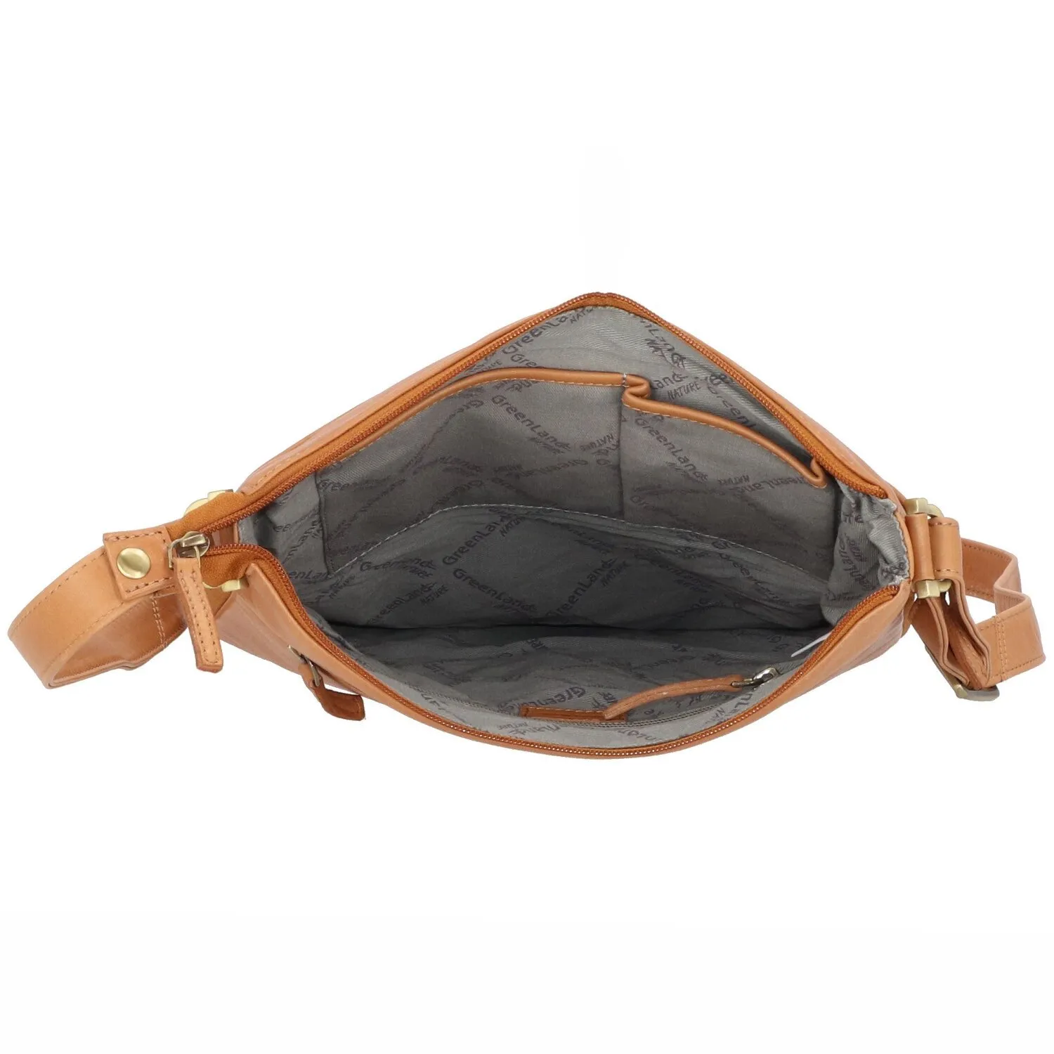 Greenland Nature Borsa a tracolla Nature in pelle 28 cm