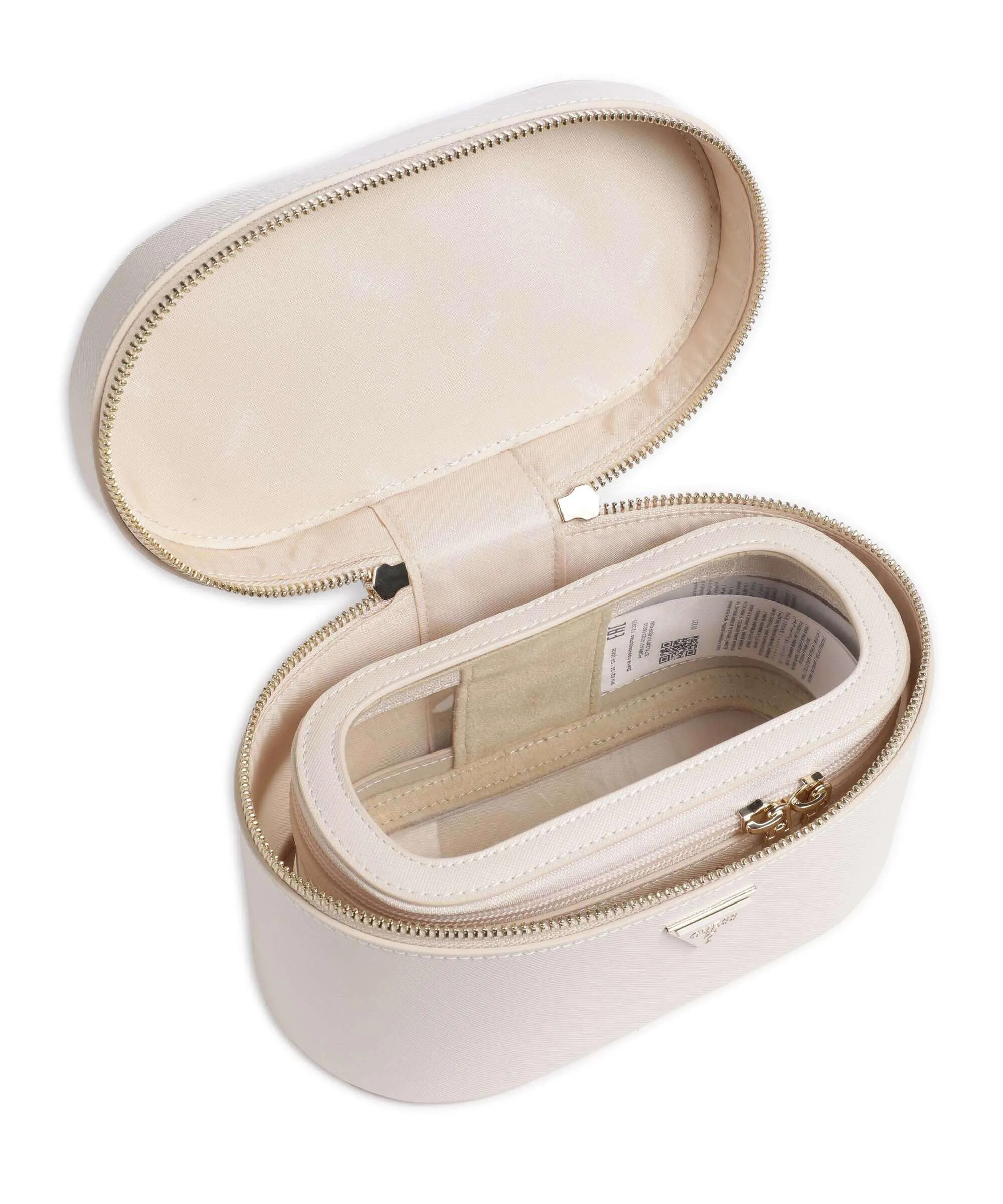  Guess Borsa da toilette avorio 21 cm  