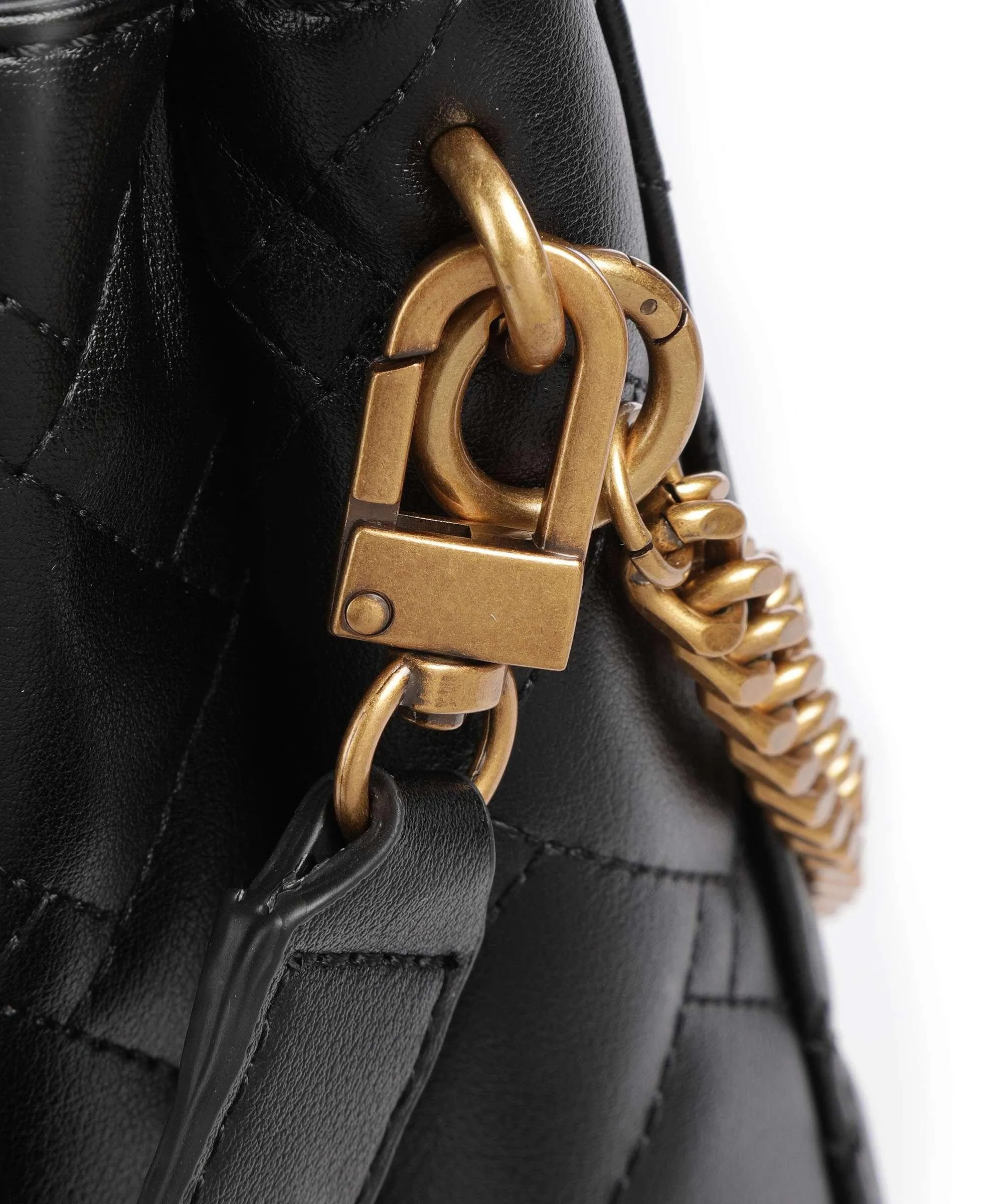 Guess Gracelynn Borsa a mano pelle sintetica nero  