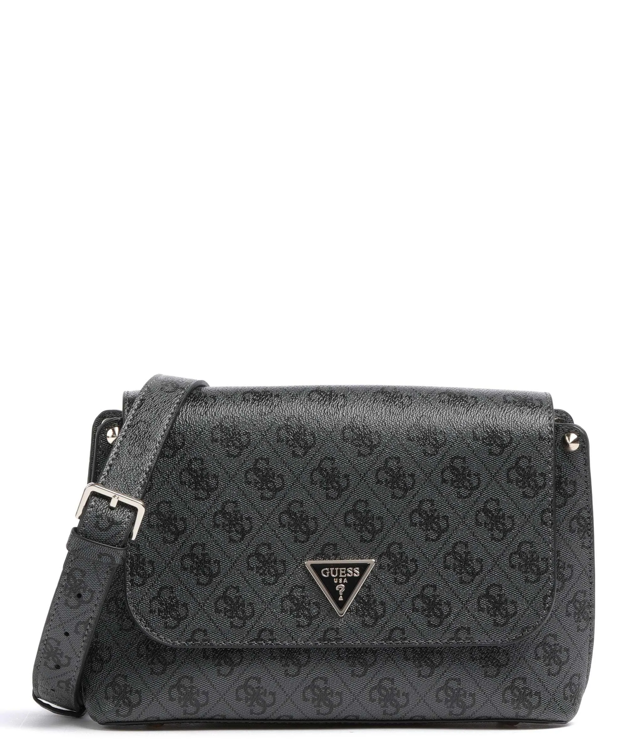  Guess Meridian Borsa a tracolla pelle sintetica grigio scuro  