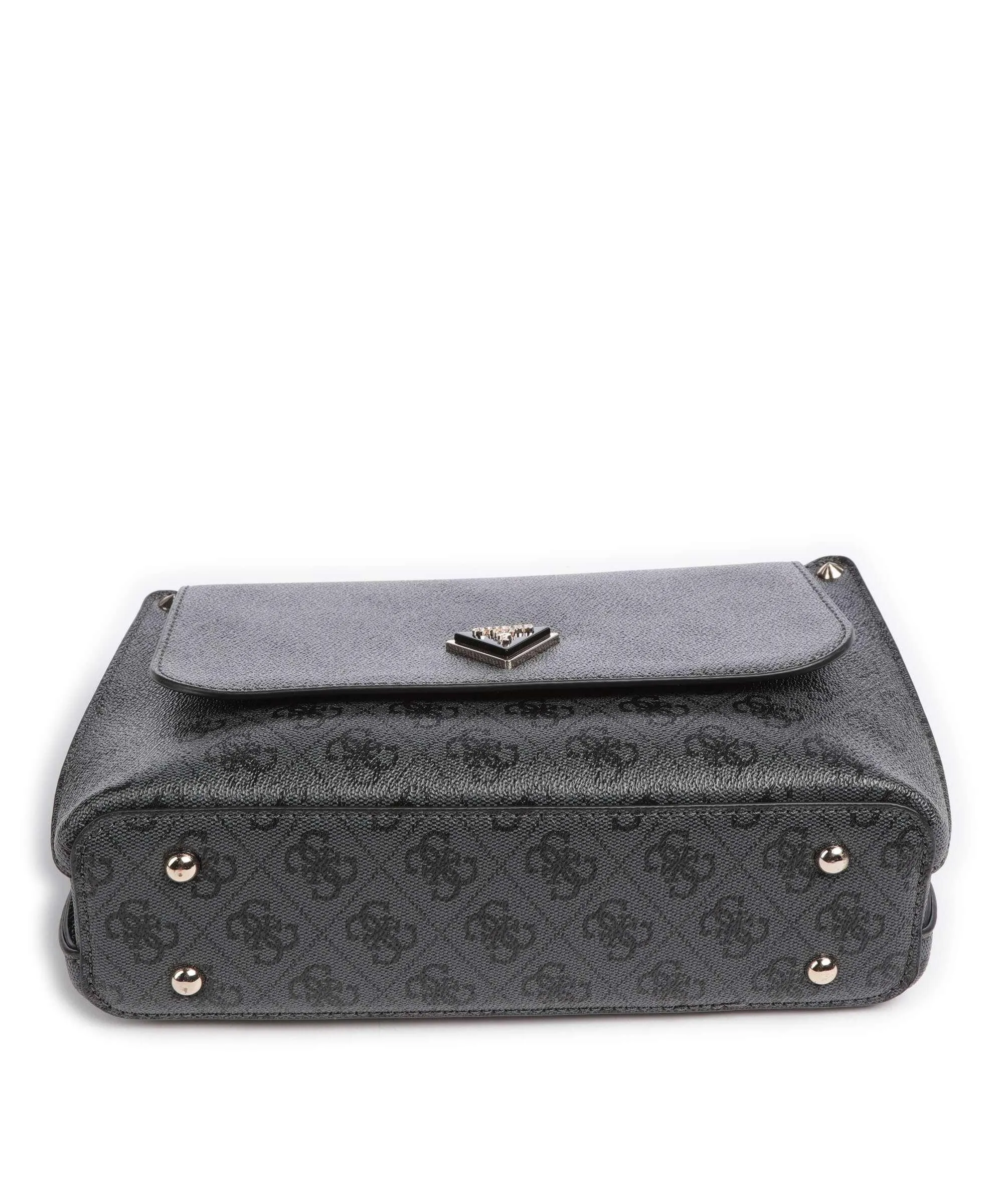  Guess Meridian Borsa a tracolla pelle sintetica grigio scuro  