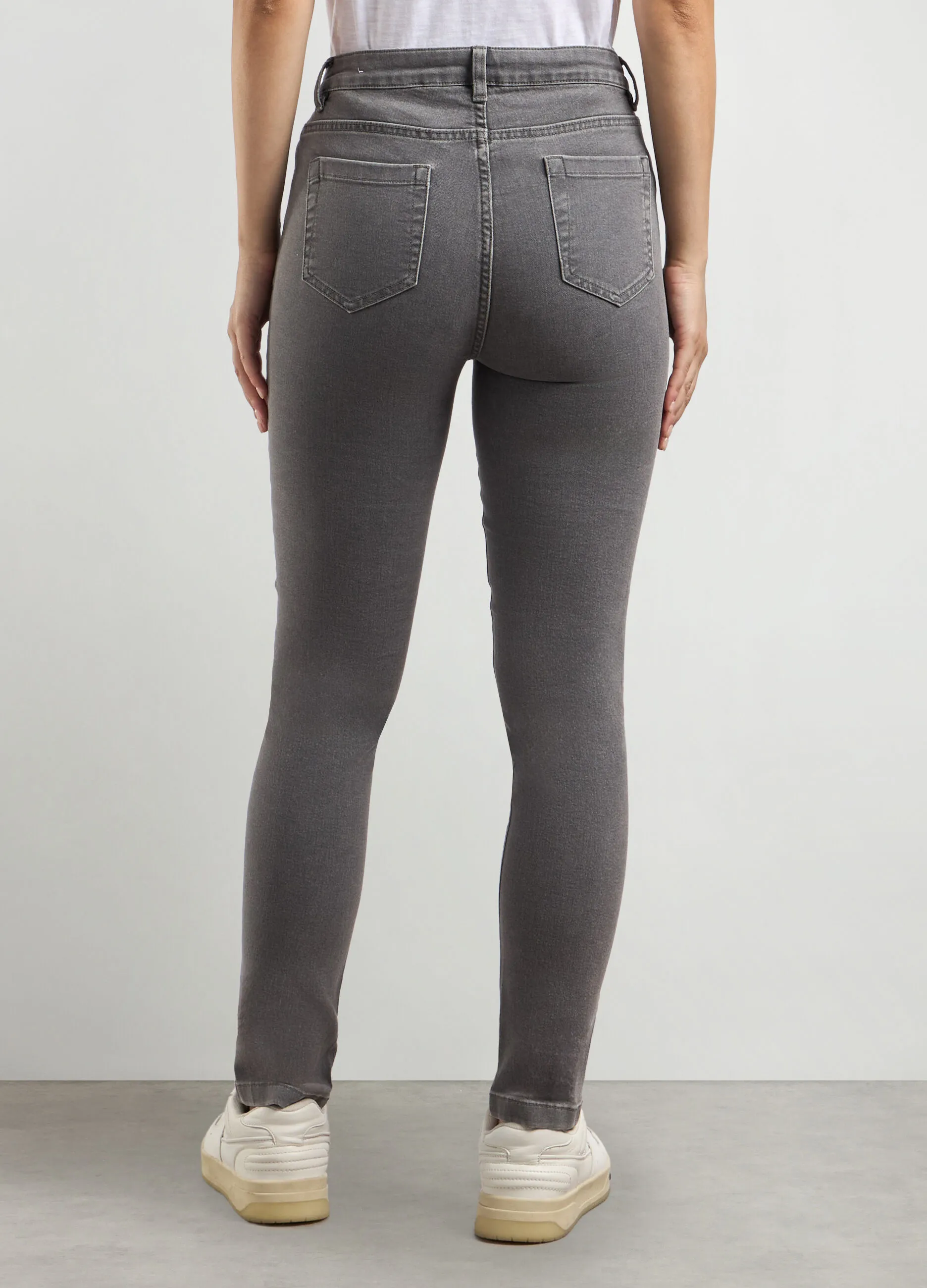 HOLISTIC  Pantaloni in denim di misto cotone stretch donna