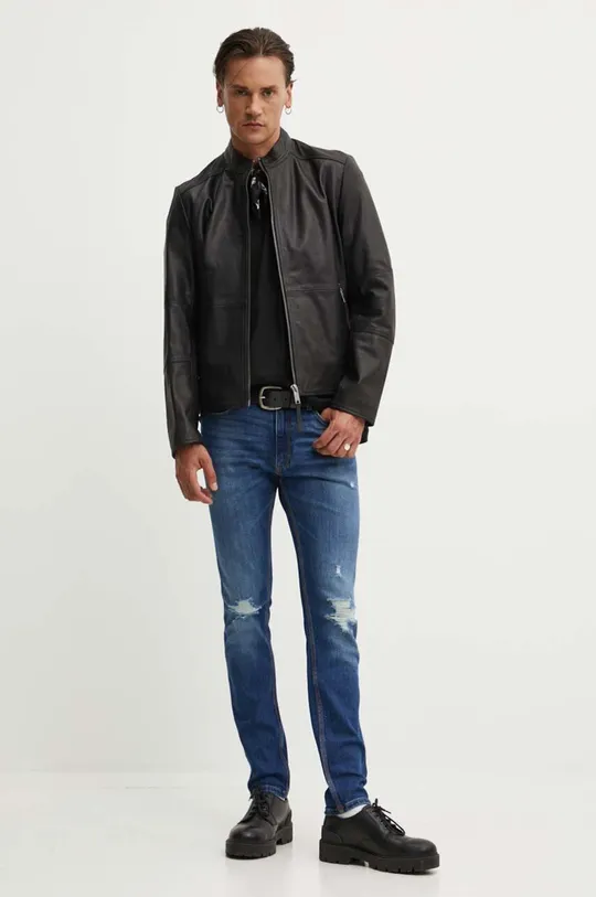 HUGO giacca in pelle