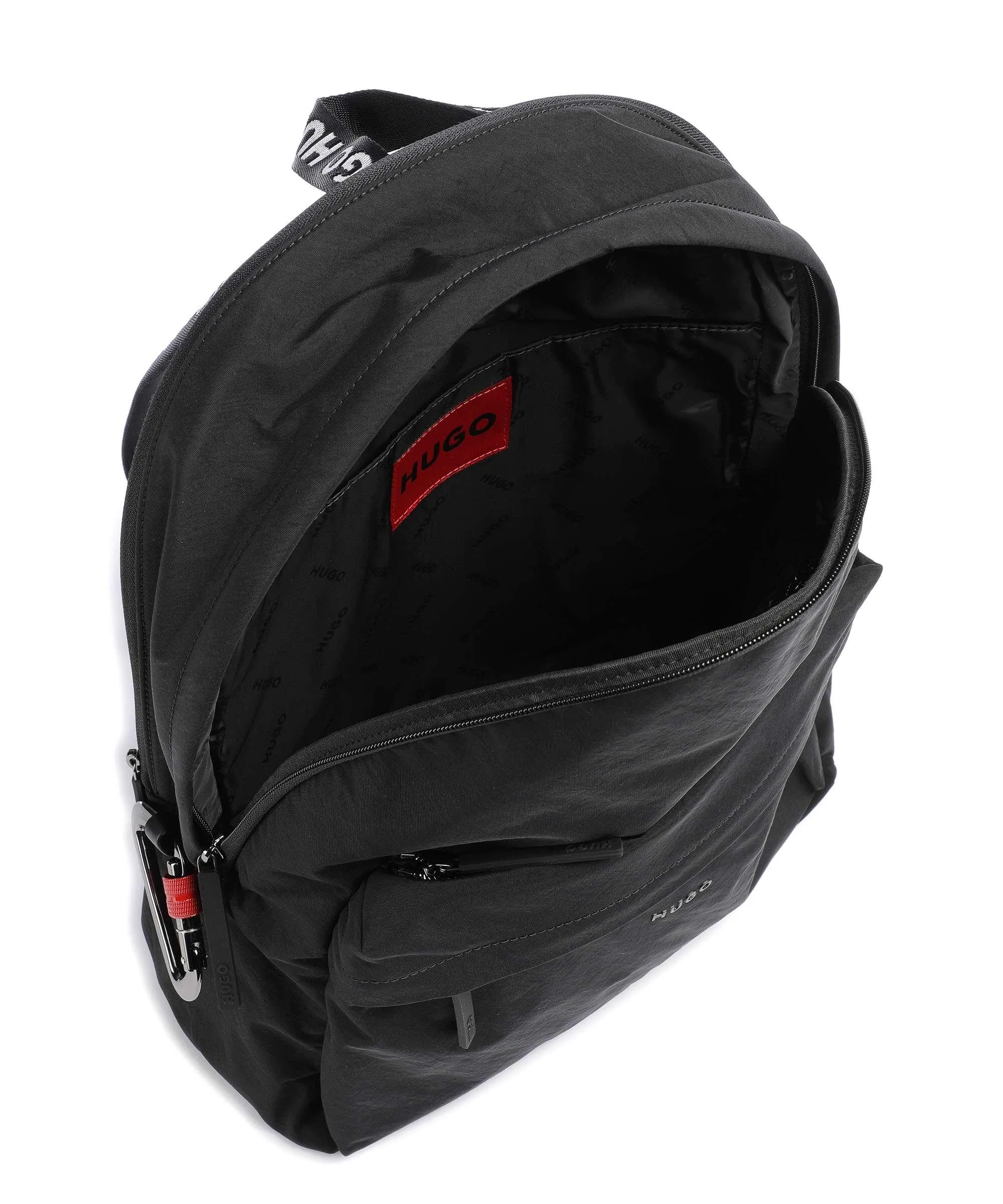  Hugo Harrison Zaino 14″ poliammide nero  