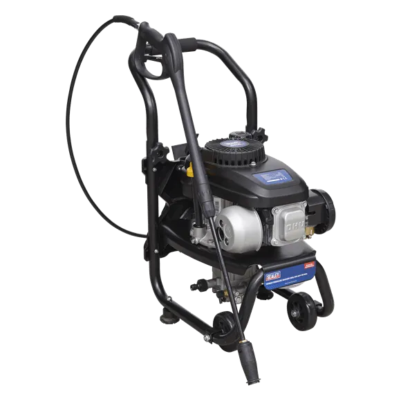 Idropulitrice 130 bar con motore a scoppio 2,4 hp. 