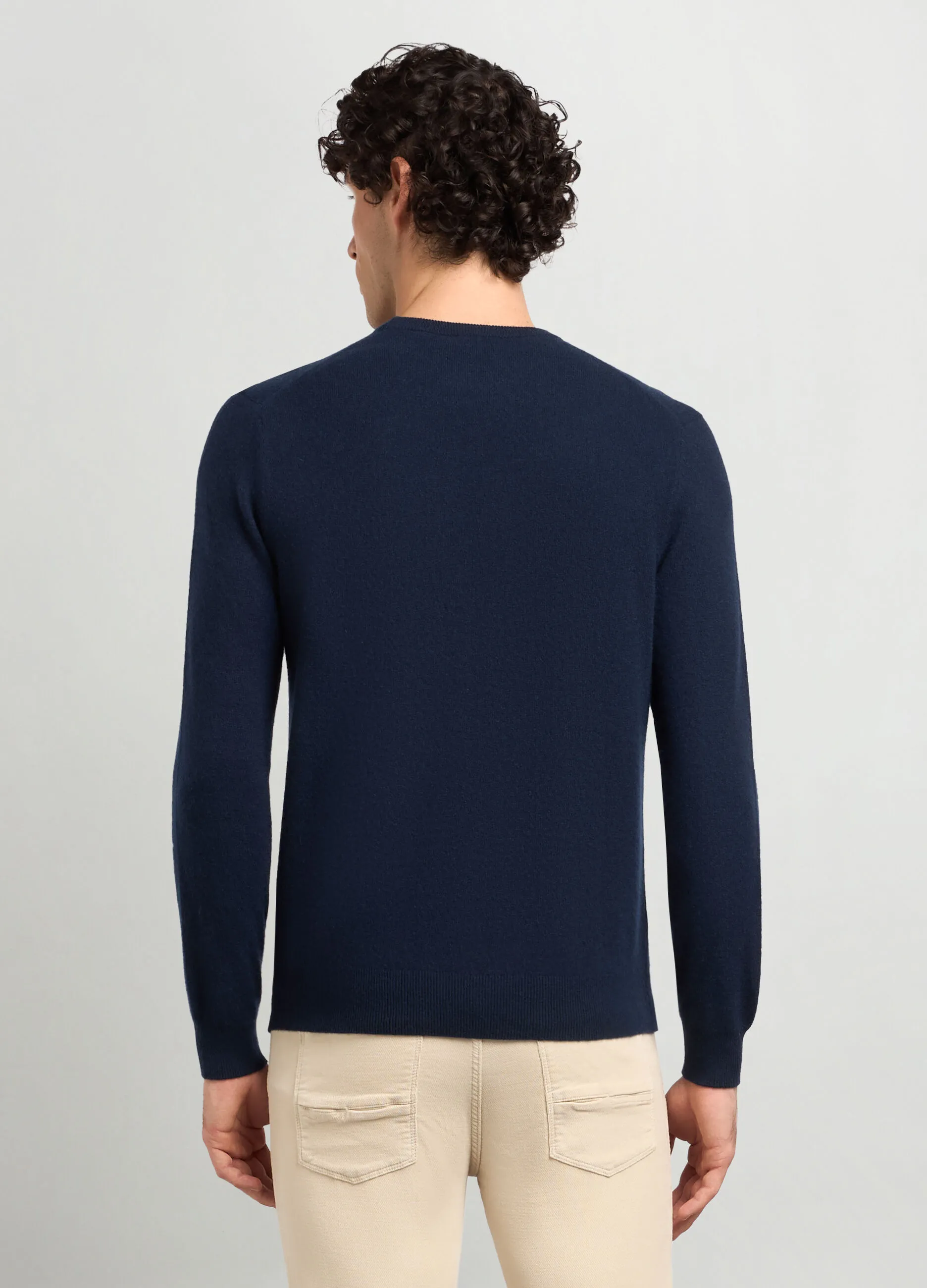 J. HART & BROS  Maglione girocollo in cashmere uomo