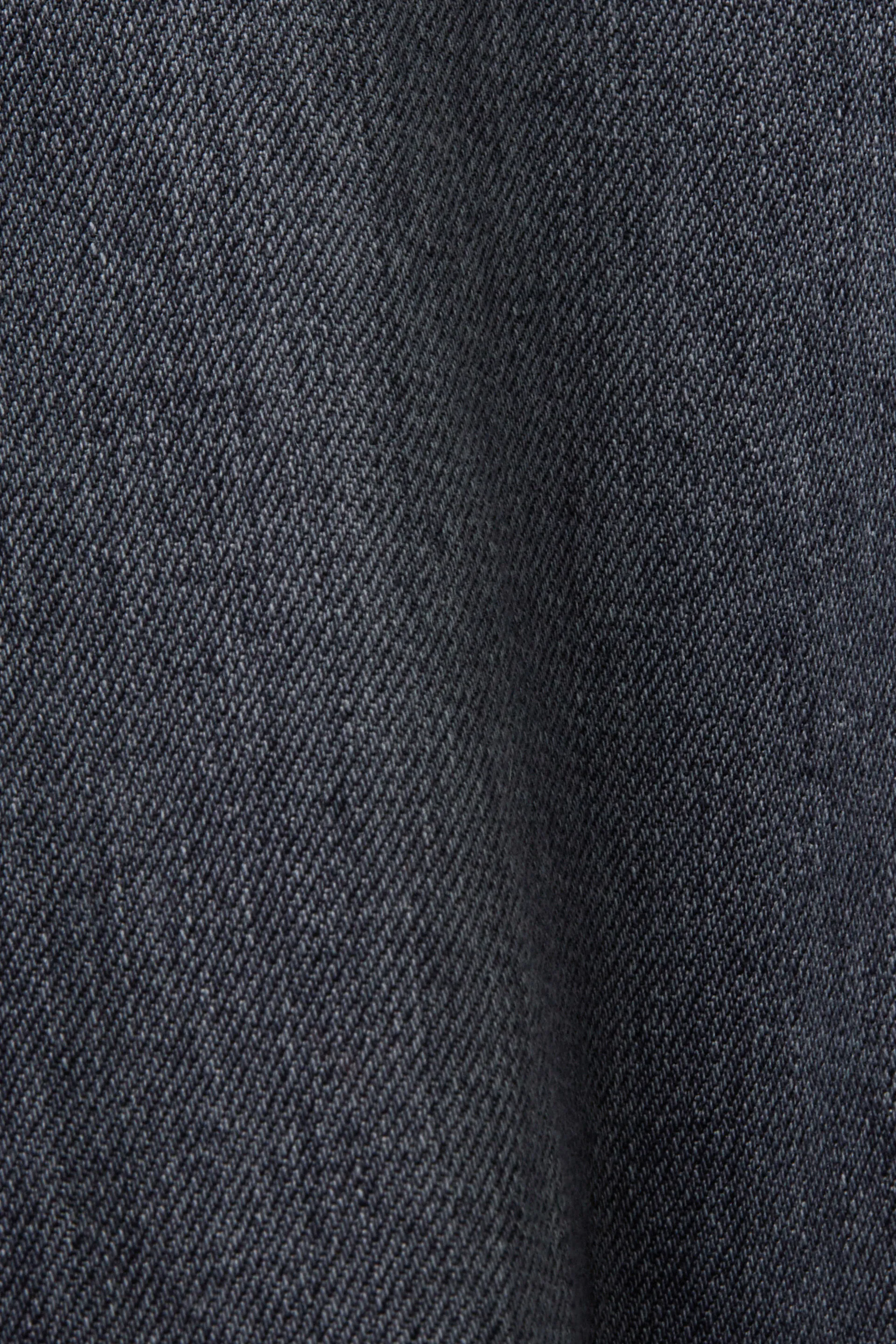 Jeans a vita alta con gamba larga