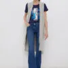 Jeans a zampa LIU JO   TA2221D465577896