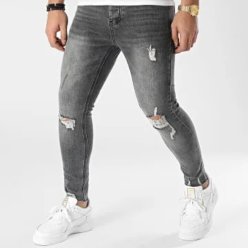 Jeans super skinny LB054D8AH2 Grigio
