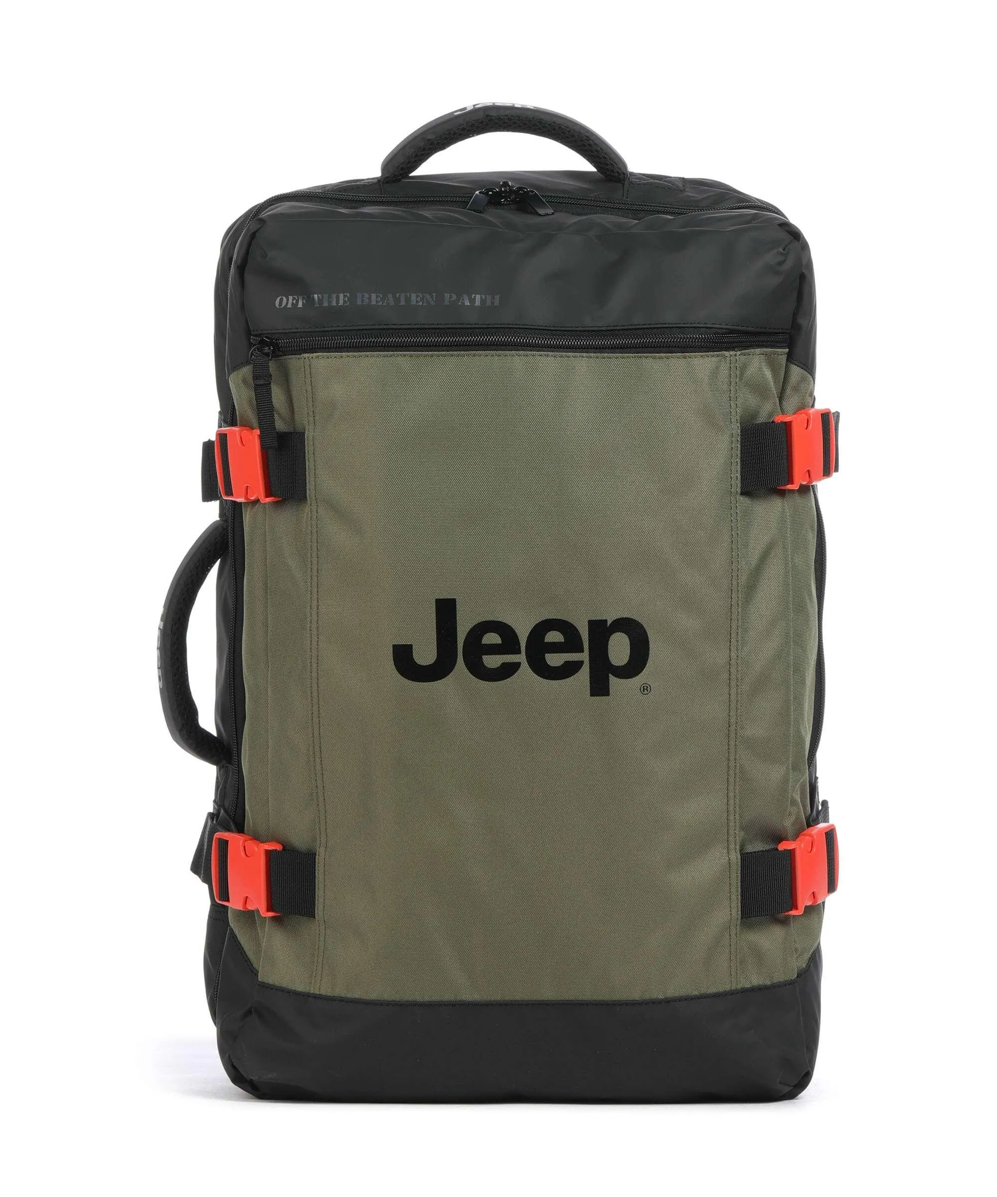  Jeep JS007C XL Zaino da viaggio poliestere verde/nero  