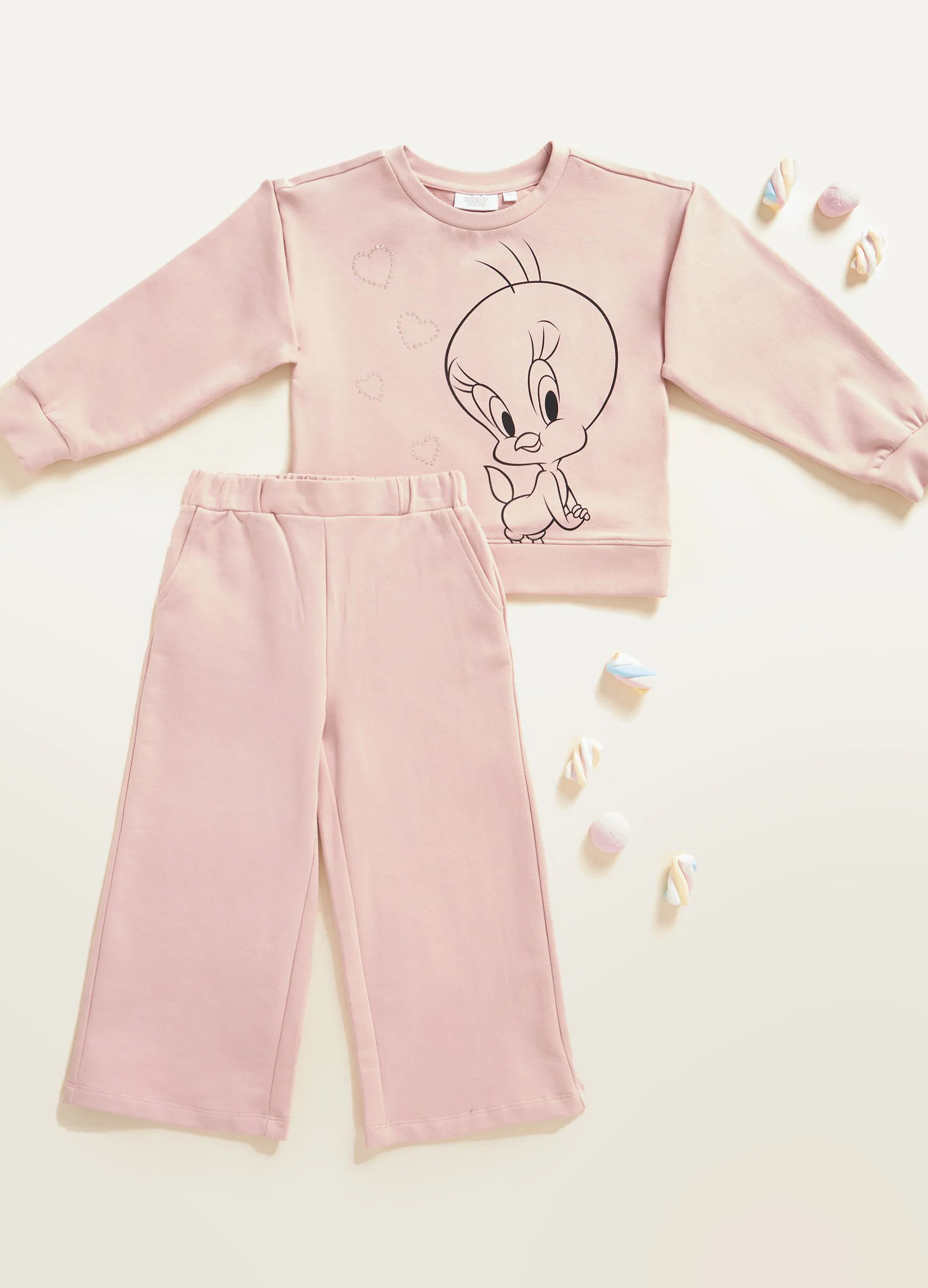 Jogging set in cotone stretch IANA