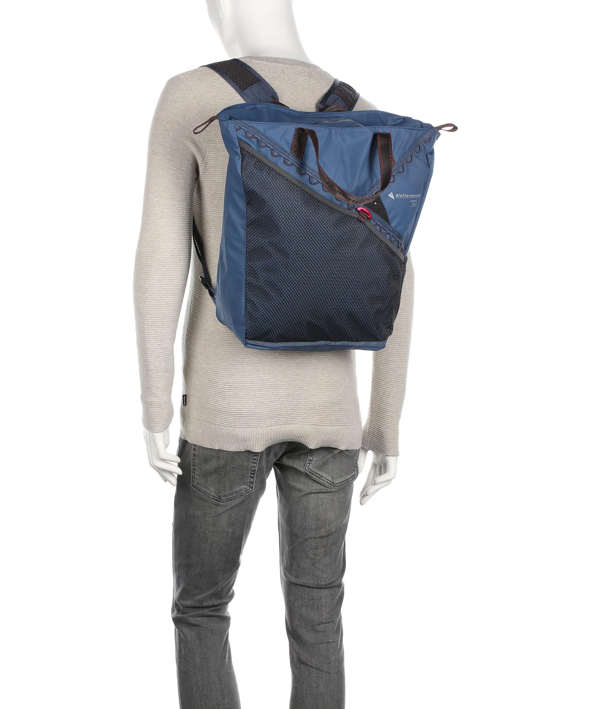  Klättermusen Urur 23L Borsa a zainetto poliammide riciclato grigio scuro  