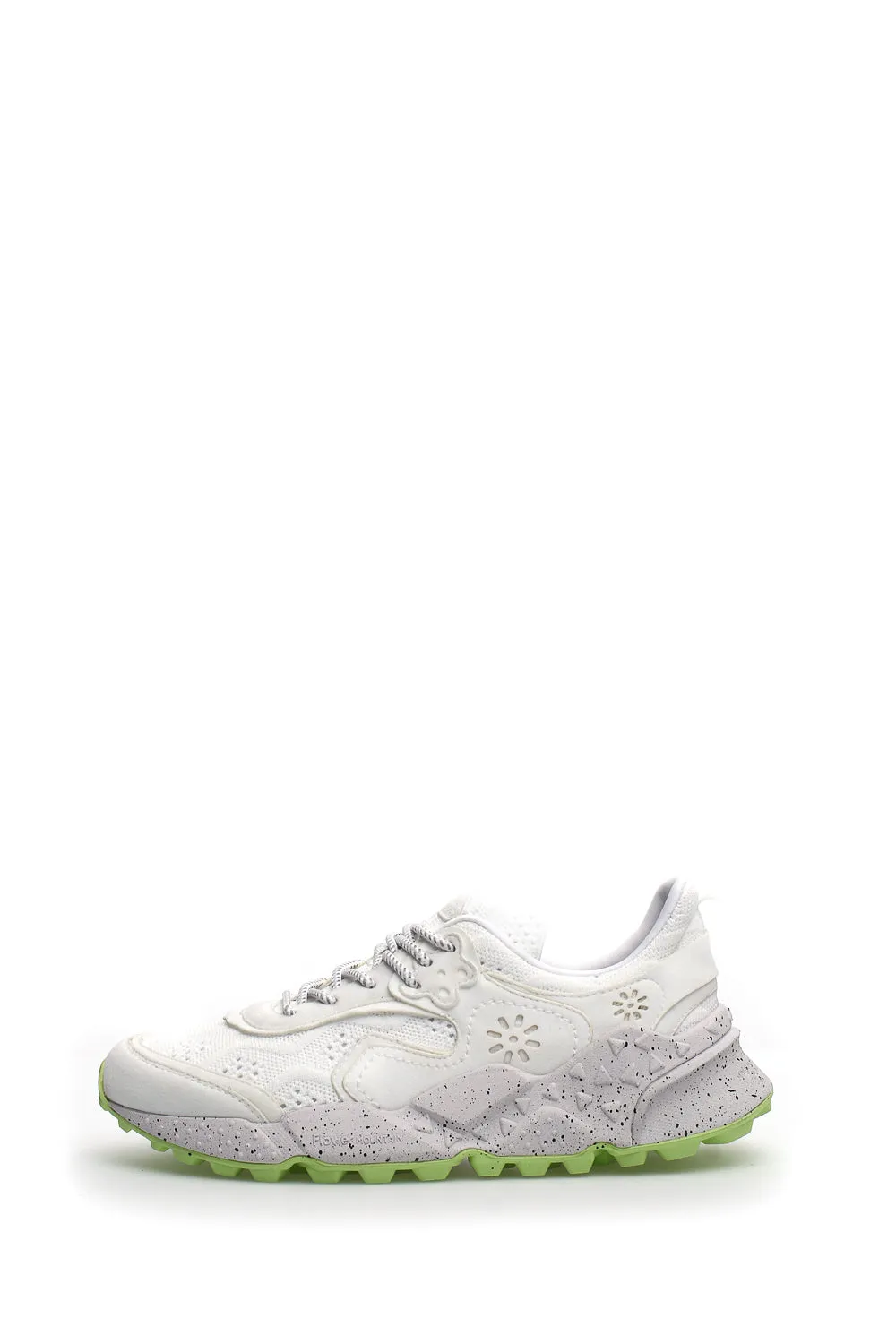 Kotetsu Eco Suede/Eco Nylon Sneaker White