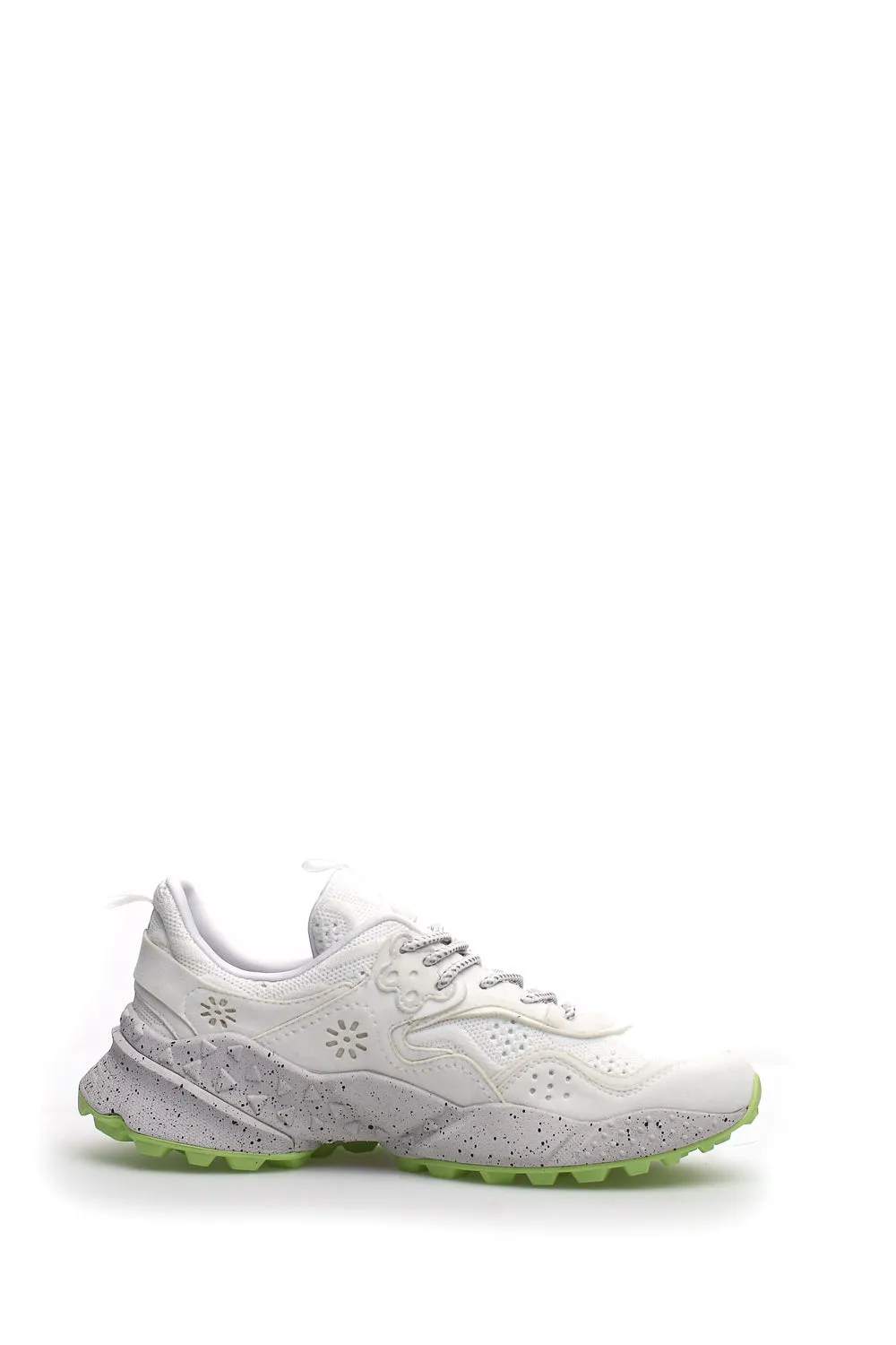 Kotetsu Eco Suede/Eco Nylon Sneaker White