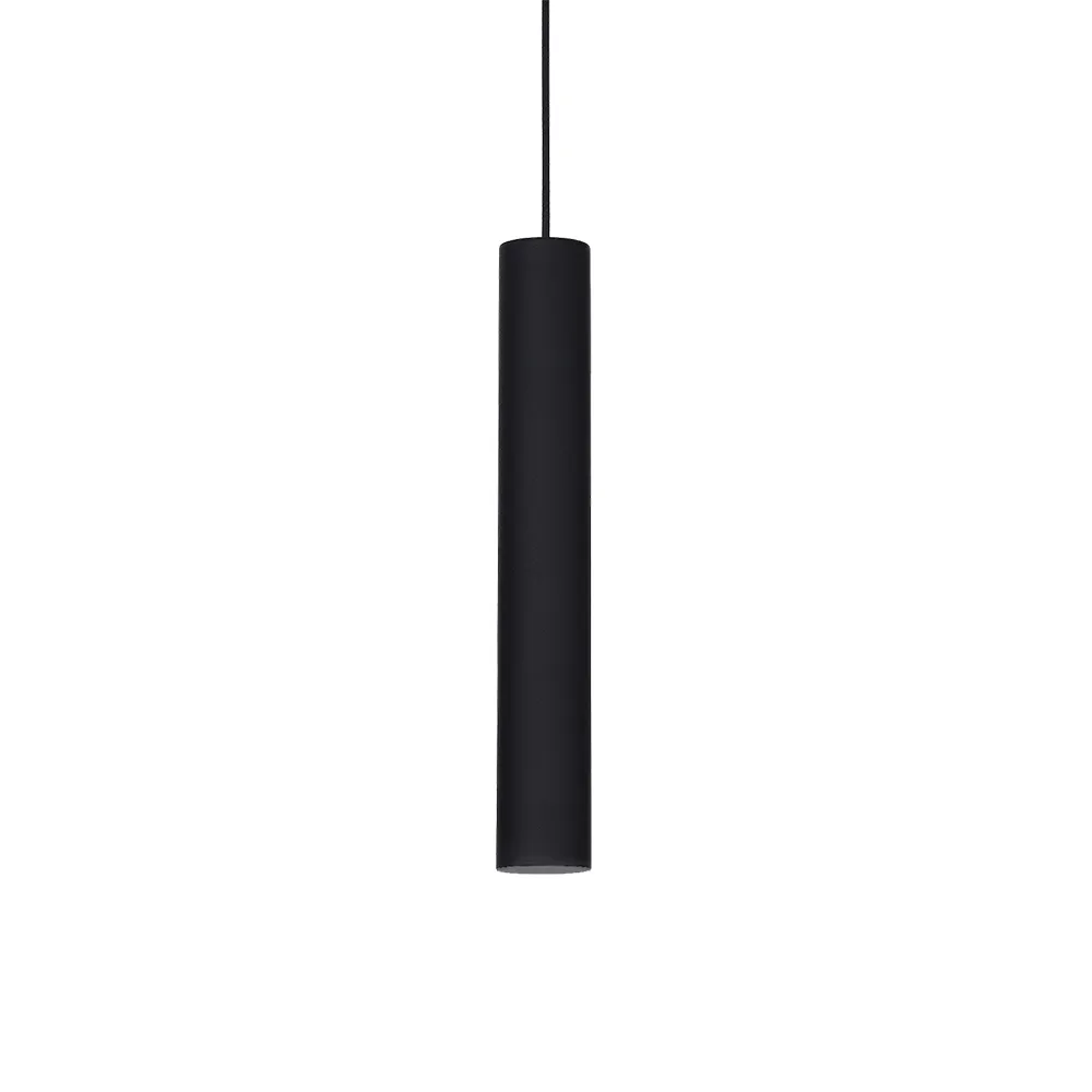 Lampada a Sospensione IDEAL LUX – LOOK Metallo Nero
