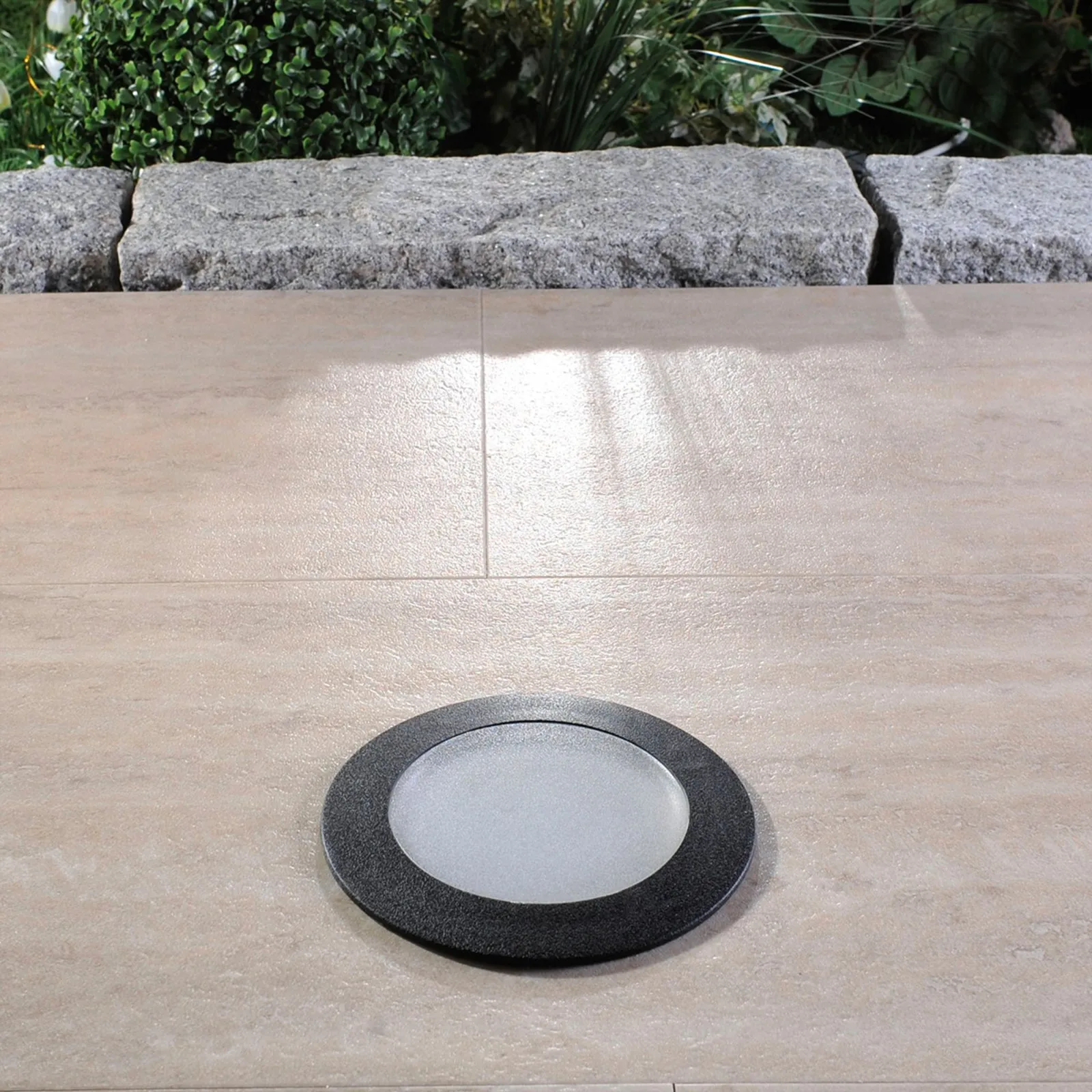 Lampada da interrare Ceci 160 rotonda nero 10W CCT