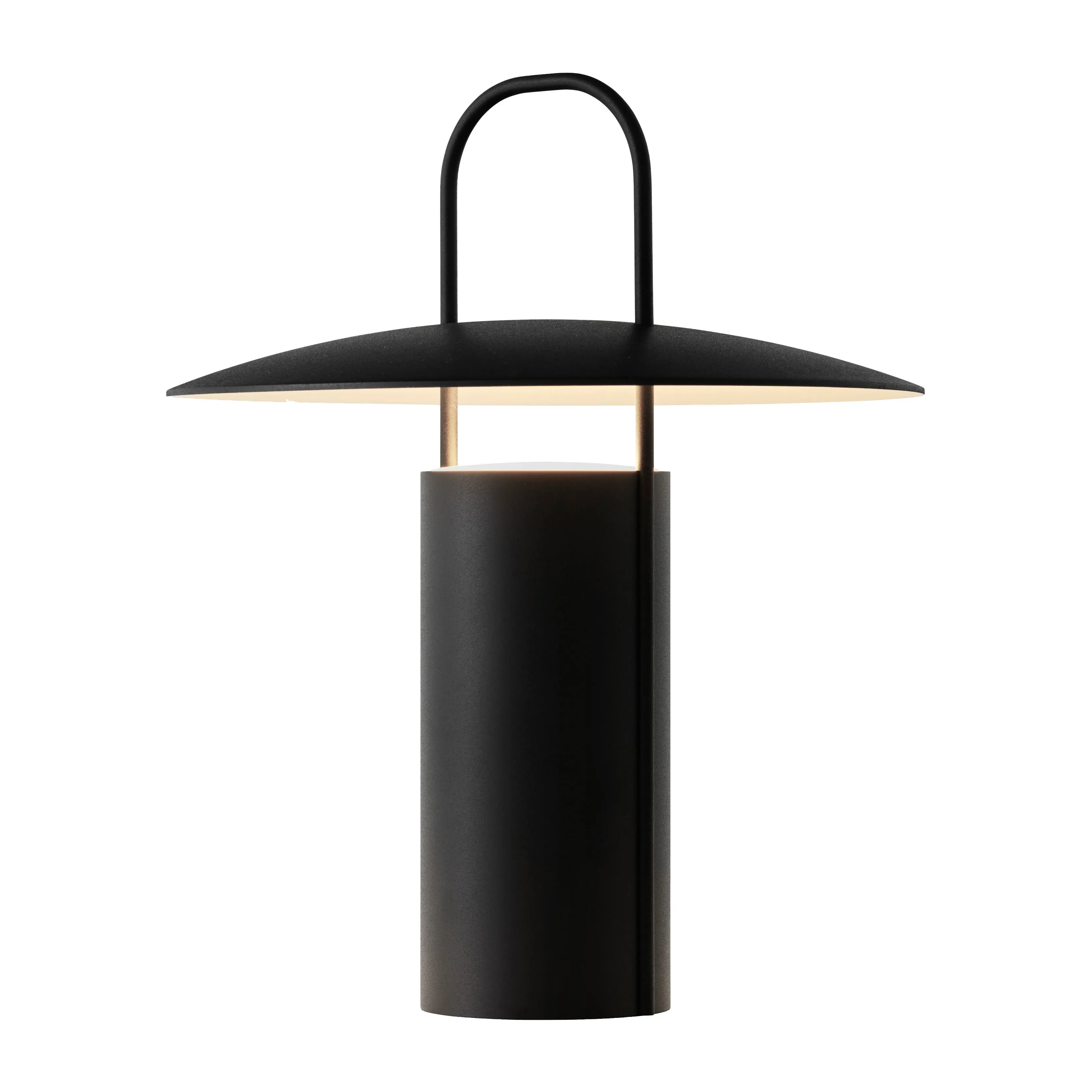 Lampada da tavolo portatile Ray.ji{font-size:18px}Nero