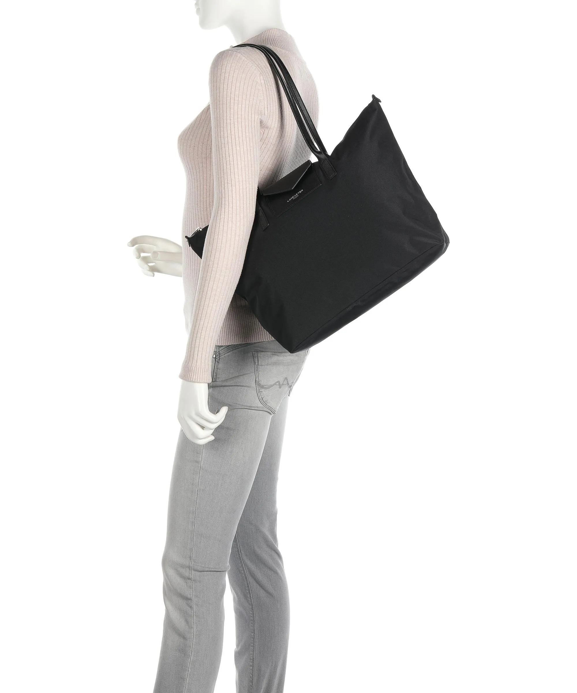  Lancaster Smart KBA Borsa shopper nylon, poliammide nero  