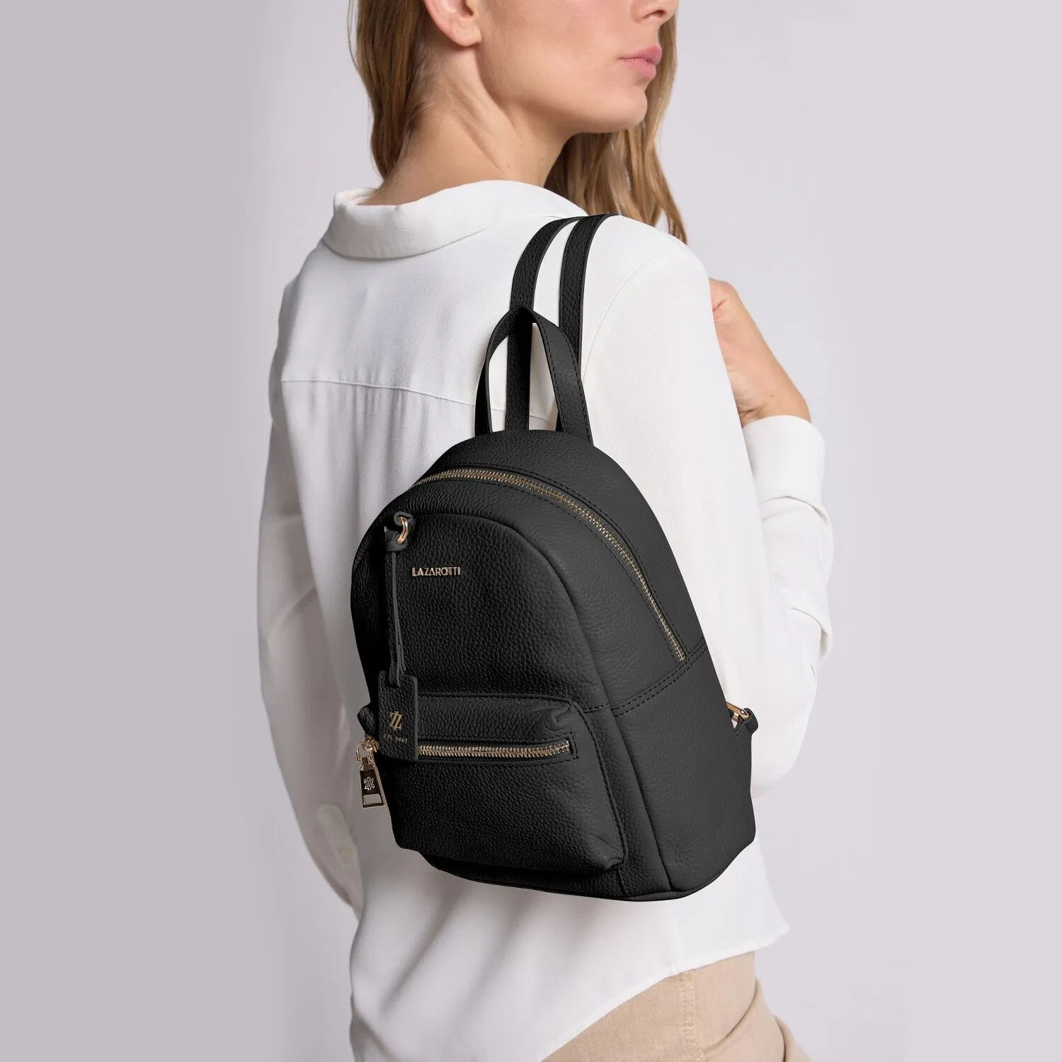Lazarotti Bologna Leather Zaino da città Pelle 27 cm
