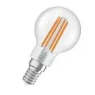 Ledvance Classic LED E14 Sferica Filamento Chiara 3.8W 806lm - 827 Bianco Molto Caldo | Sostitutiva 60W