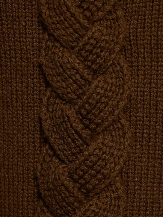 Lemaire Gilet in maglia di misto lana 