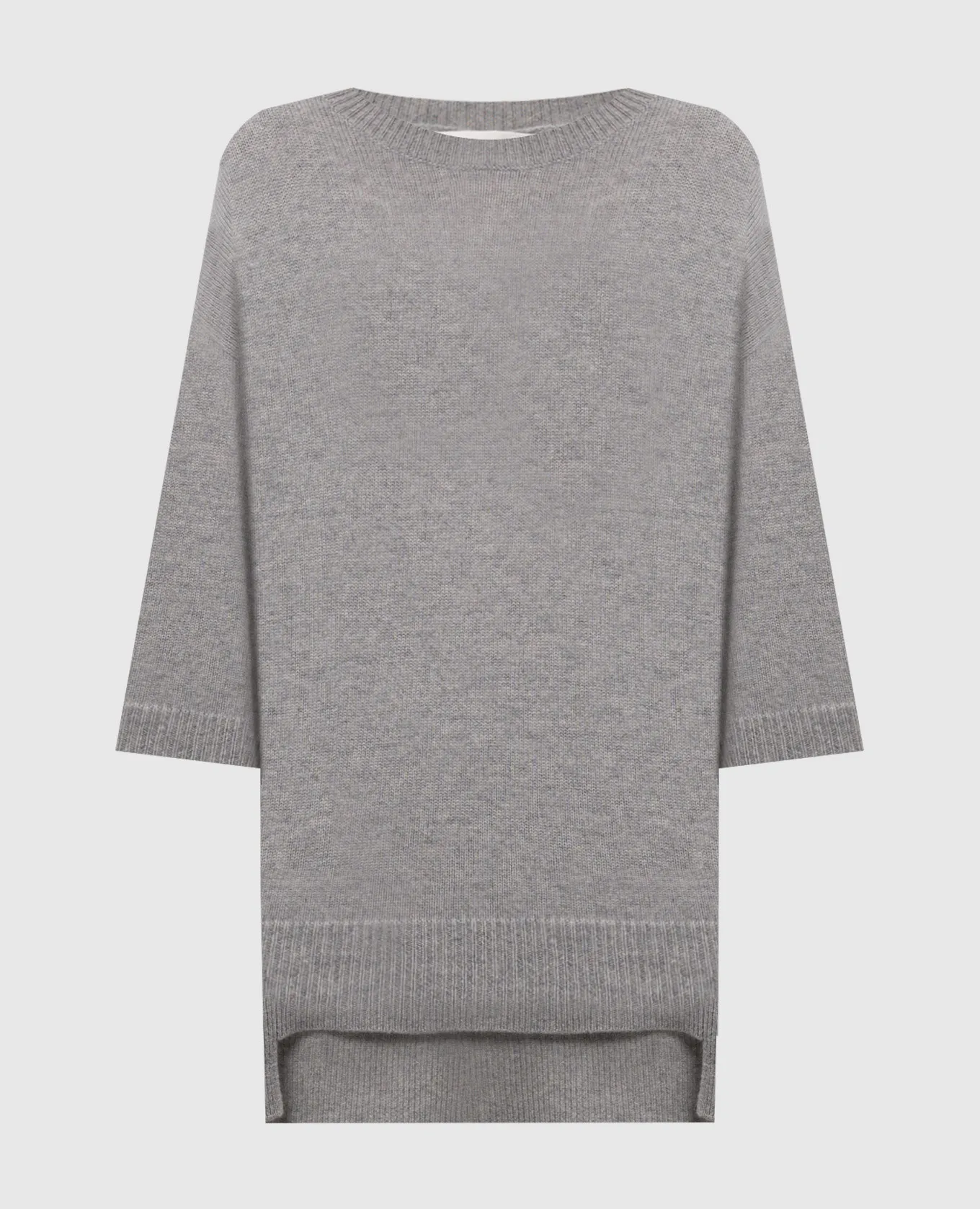 LISA YANG Maglione Camille in cashmere grigio 202121