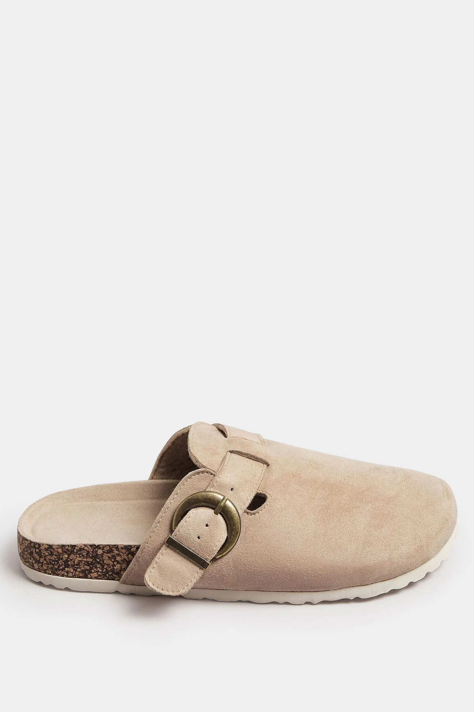 Long Tall Sally Faux Suede Footbed Clogs    