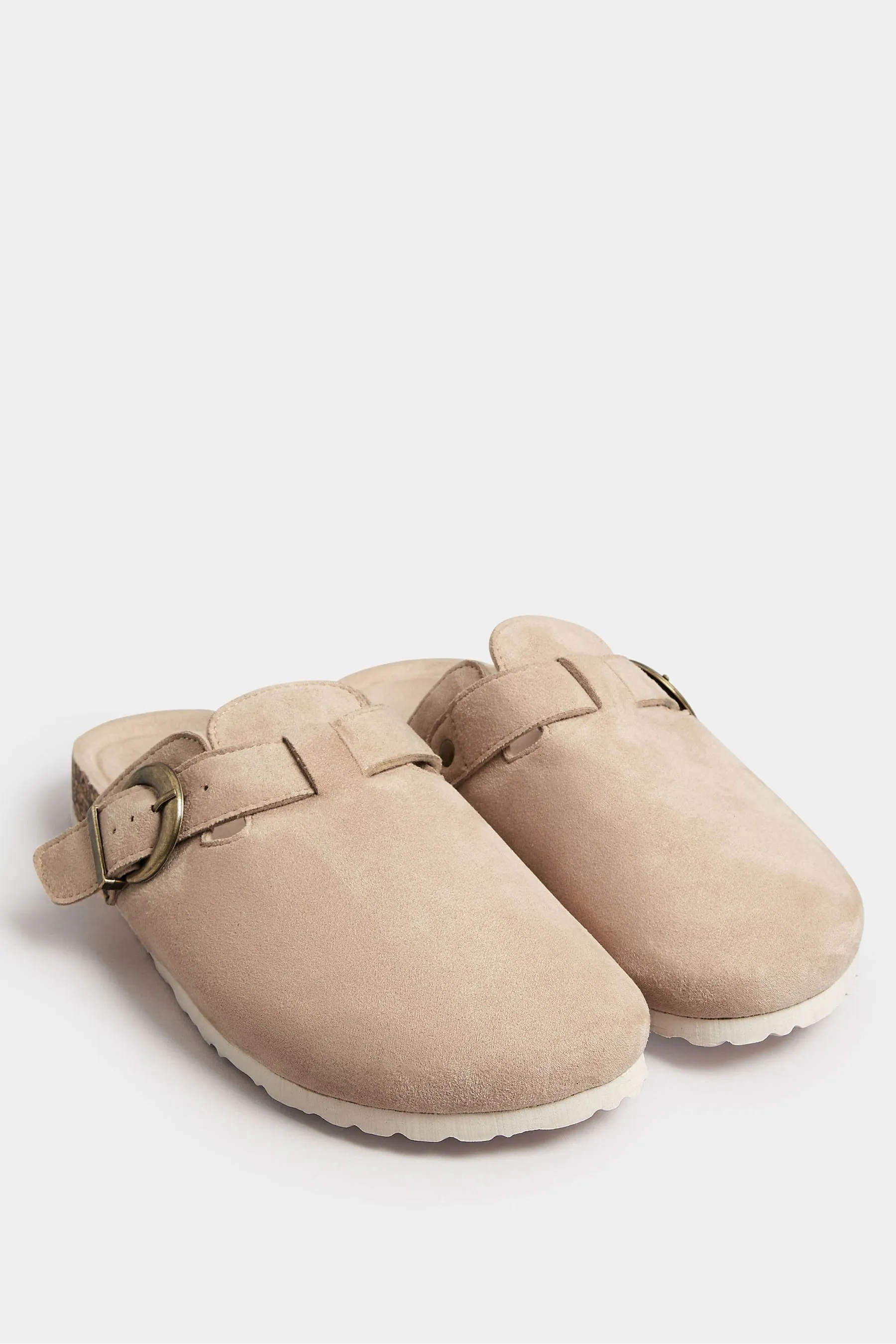 Long Tall Sally Faux Suede Footbed Clogs    