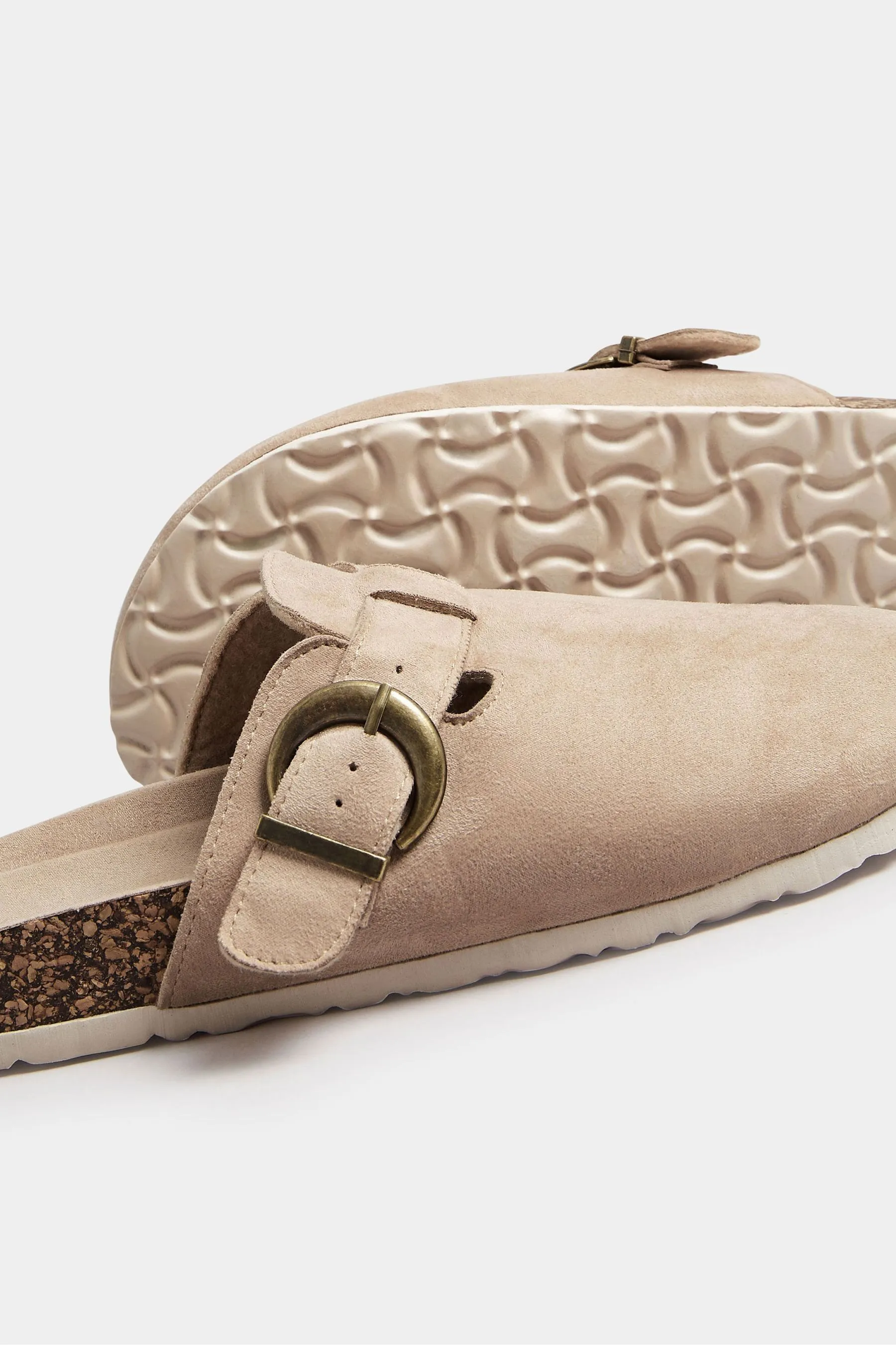 Long Tall Sally Faux Suede Footbed Clogs    