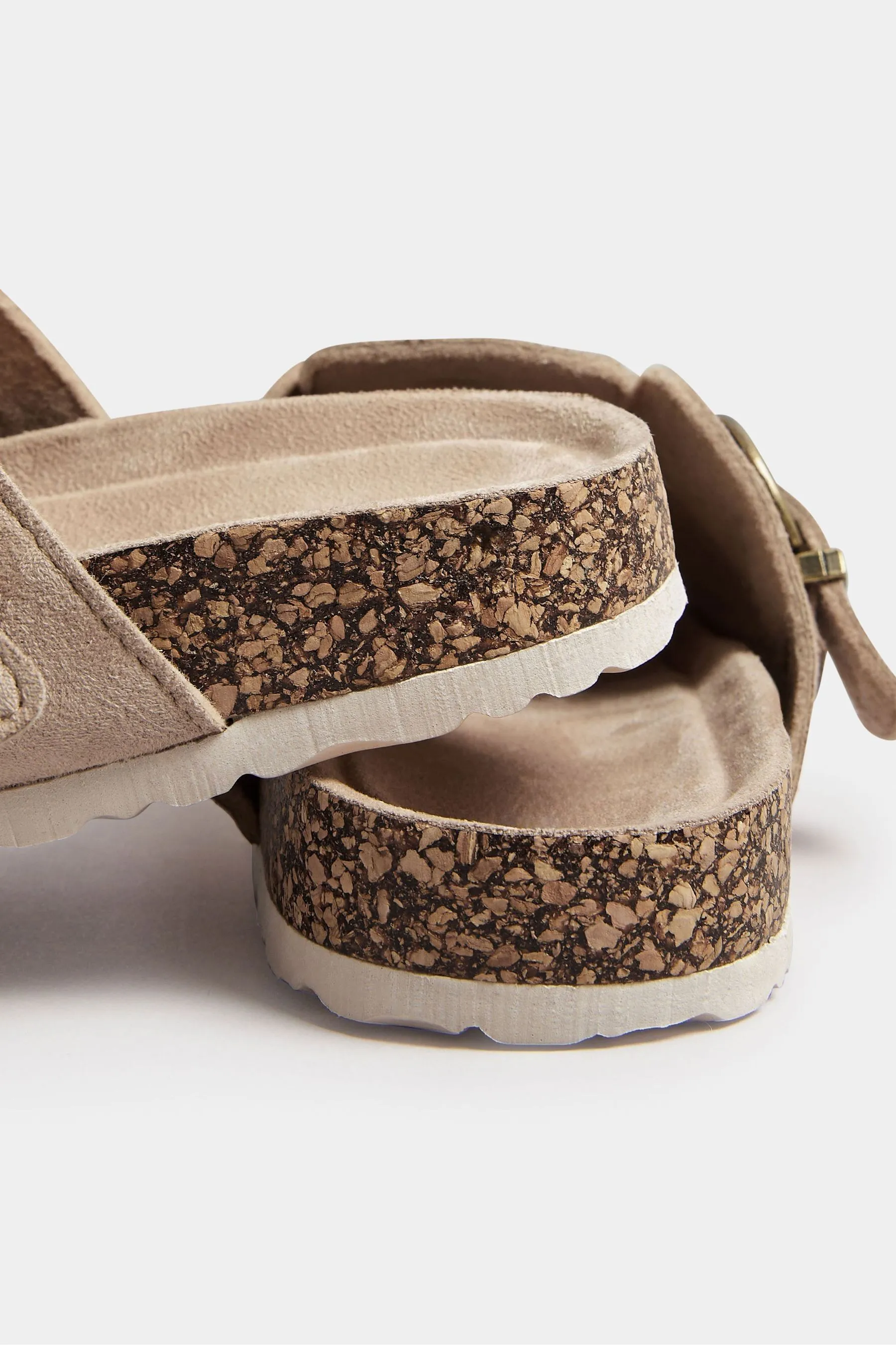 Long Tall Sally Faux Suede Footbed Clogs    